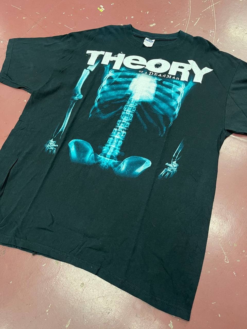 Band Tees × Vintage Y2K THEORY OF A DEADMAN BAND T Size US XL / EU 56 / 4 - 2 Thumbnail