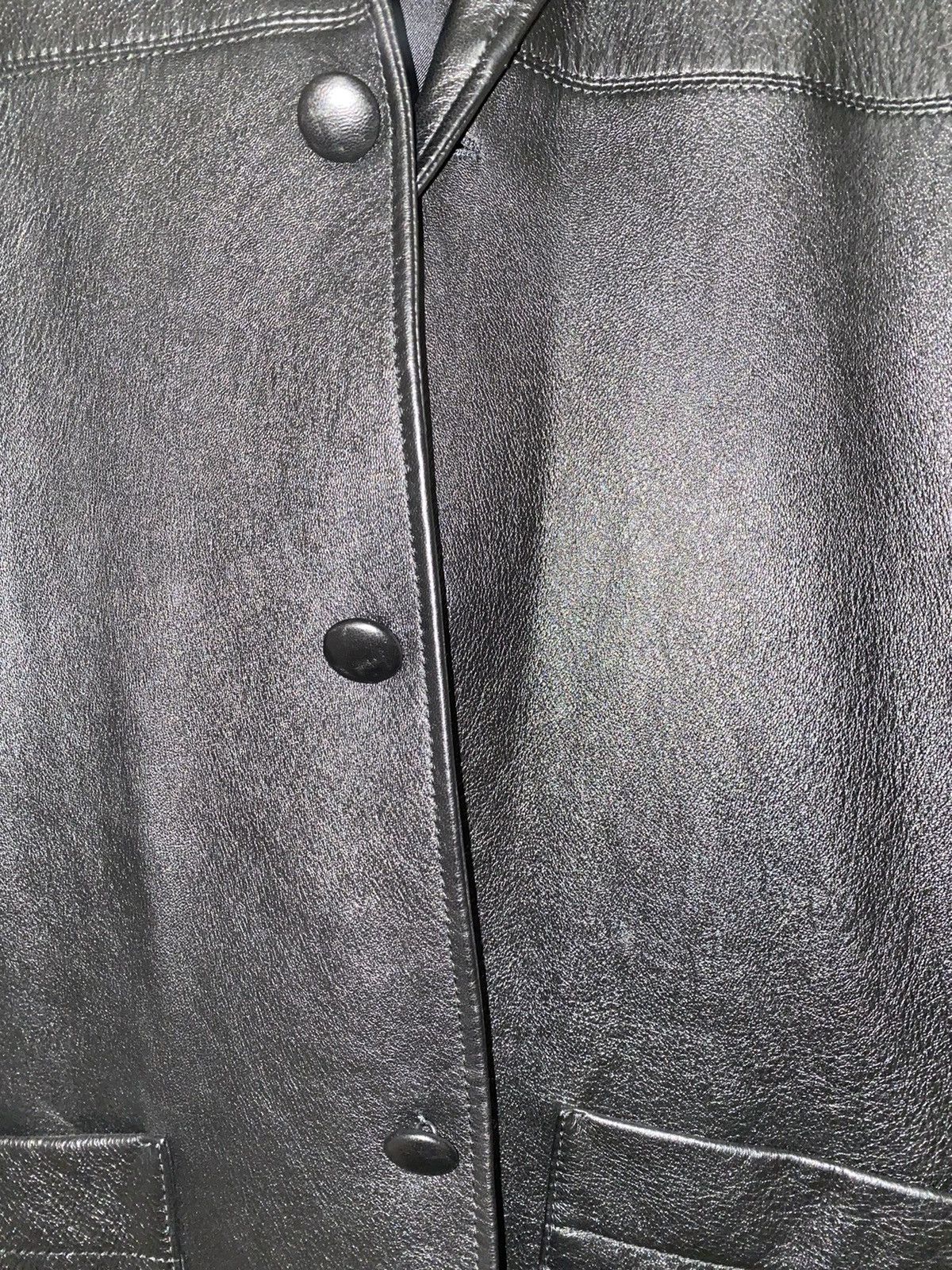 Hedi Slimane × Saint Laurent Paris Leather blazer/jacket Size US M / EU 48-50 / 2 - 5 Thumbnail