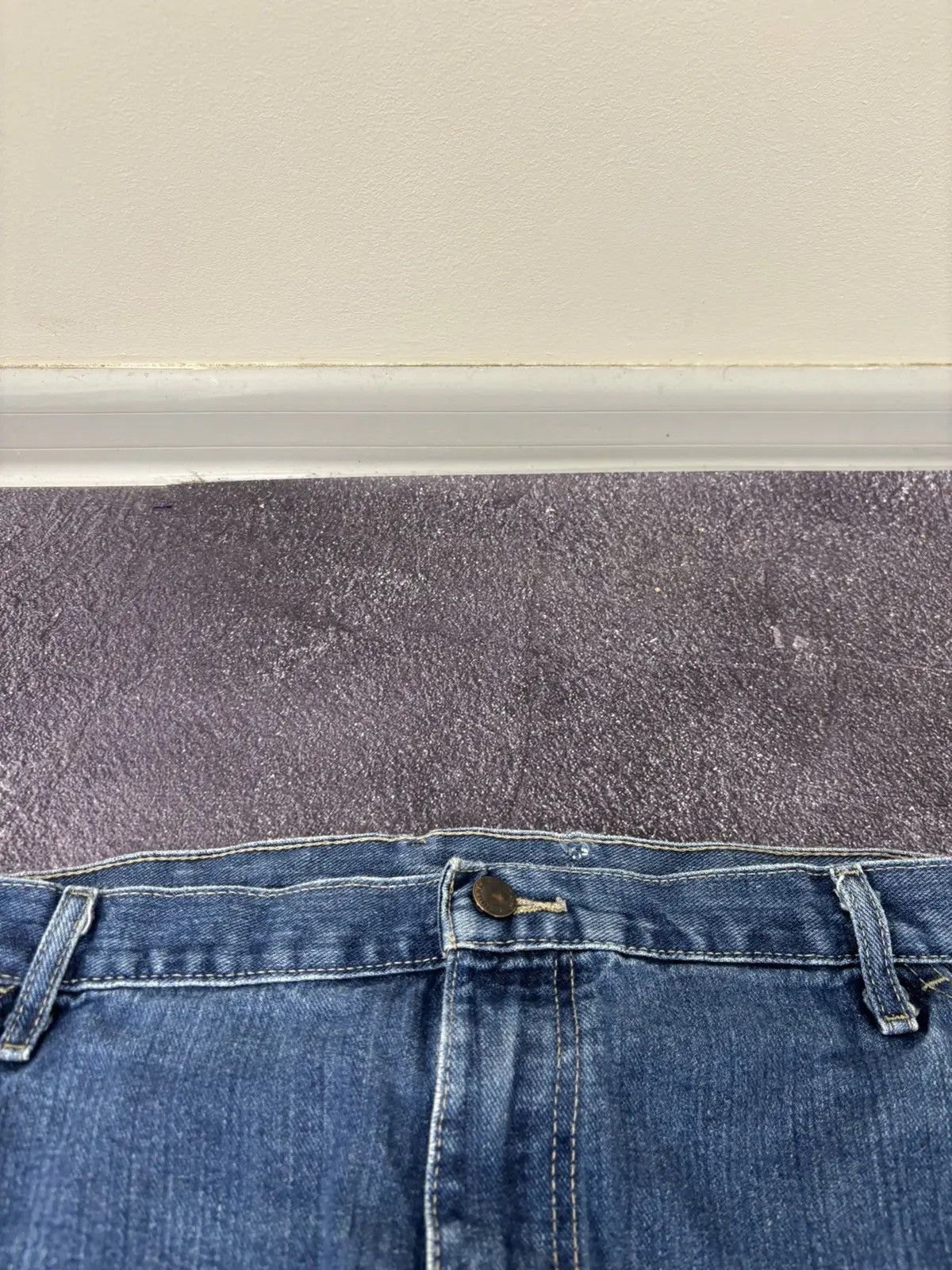 Dickies × Vintage Vintage Dickies Y2K American Faded Denim Hype Baggy Jeans Size US 42 / EU 58 - 11 Thumbnail