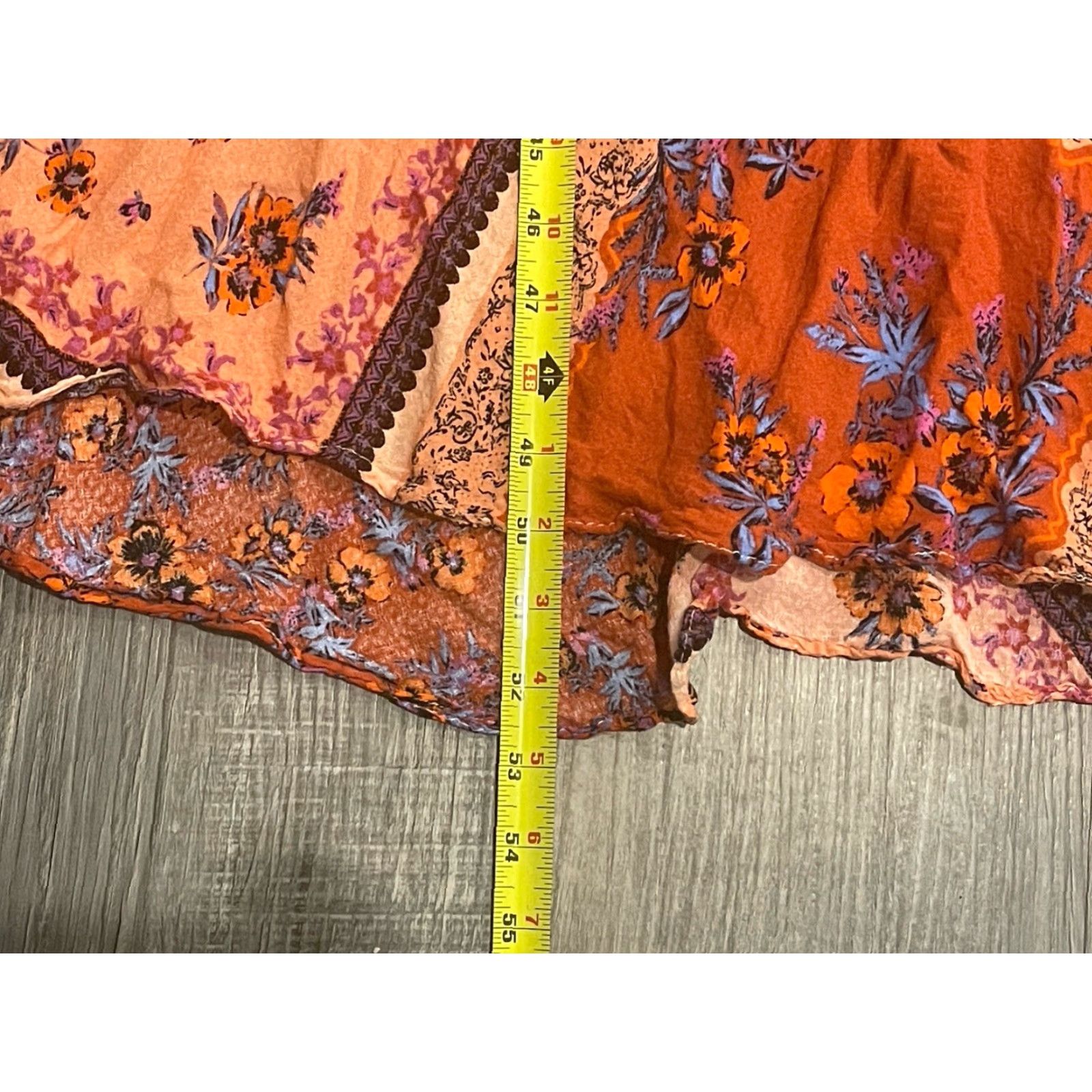 Free People Free People Dress Intimately Stevie Scarf Maxi Boho Lace Trim Size Medium Size M / US 6-8 / IT 42-44 - 3 Thumbnail