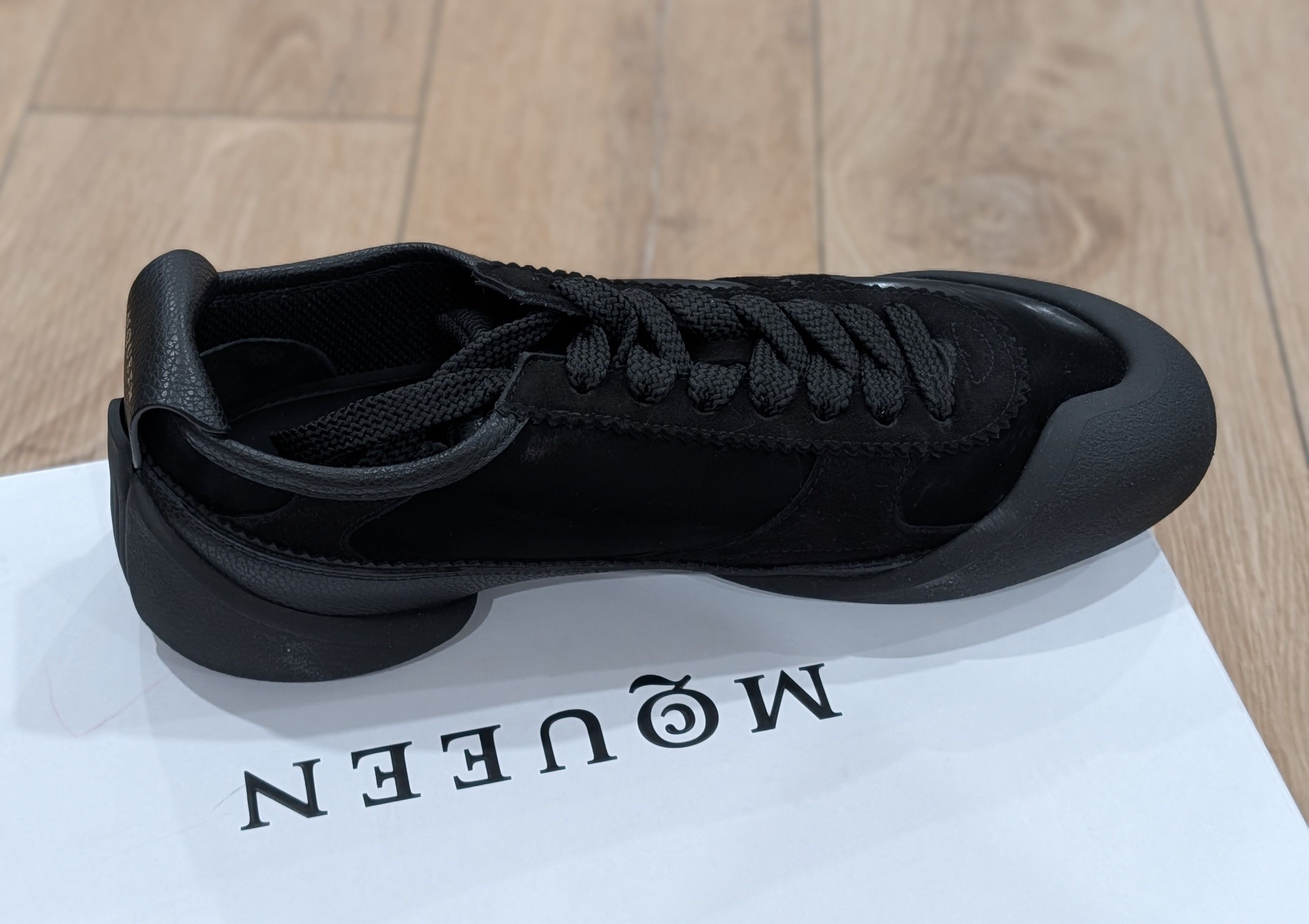 Alexander McQueen Alexander McQueen "Flexion" Low-Top Sneakers Black 43 US 10 Size US 10 / EU 43 - 5 Thumbnail