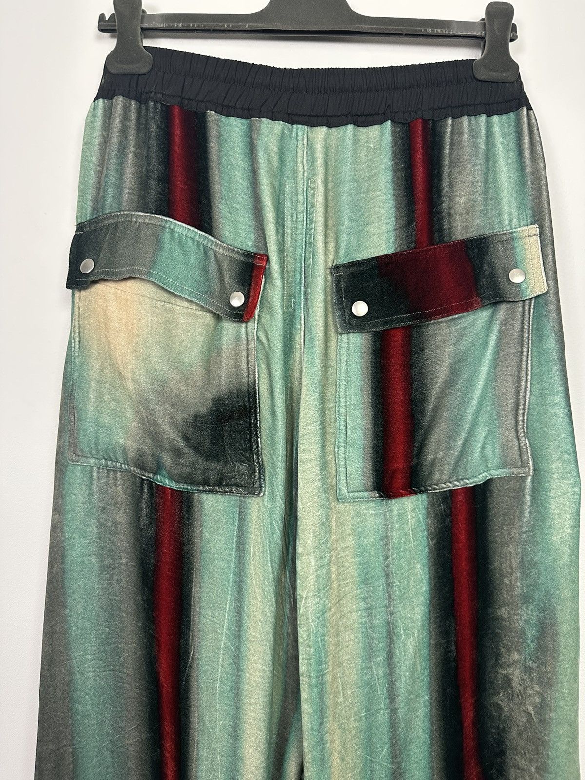 Rick Owens FW22 ‘STROBE’ Velour Pajama Bela Trousers Size US 34 / EU 50 - 8 Thumbnail