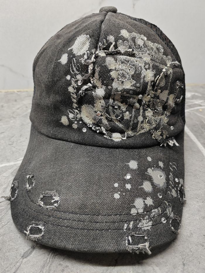 Japanese Brand Vintage Marsal Distressed Style Trucker Hat Cap Size ONE SIZE - 1 Thumbnail