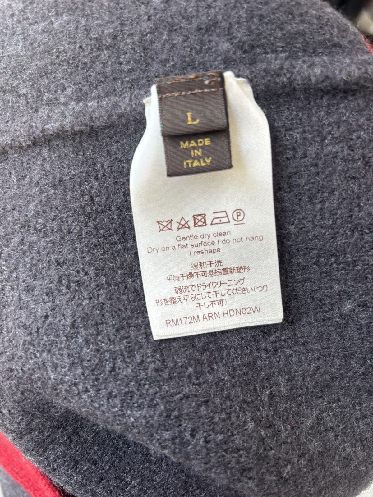 Fragment Design × Louis Vuitton Louis Vuitton x Fragment AW2017 heavy wool cardigan Size US M / EU 48-50 / 2 - 10 Thumbnail