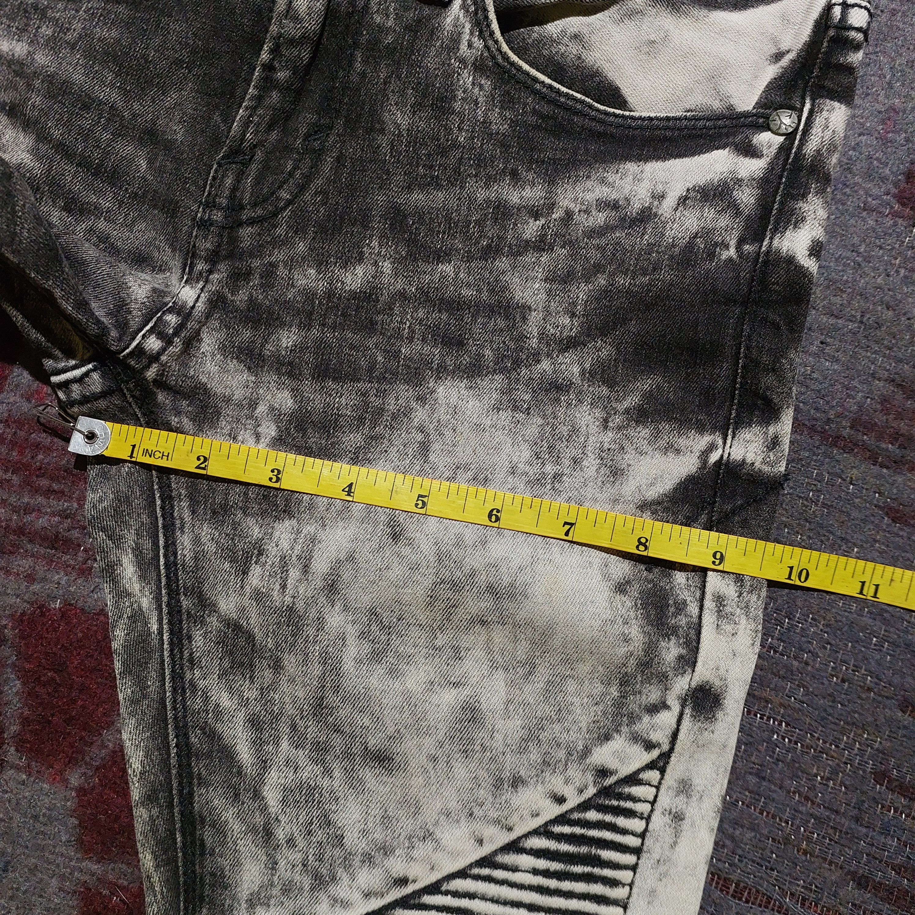 GOSTAR DE FUGA FUGA japanese acid biker jeans Size US 29 - 18 Thumbnail
