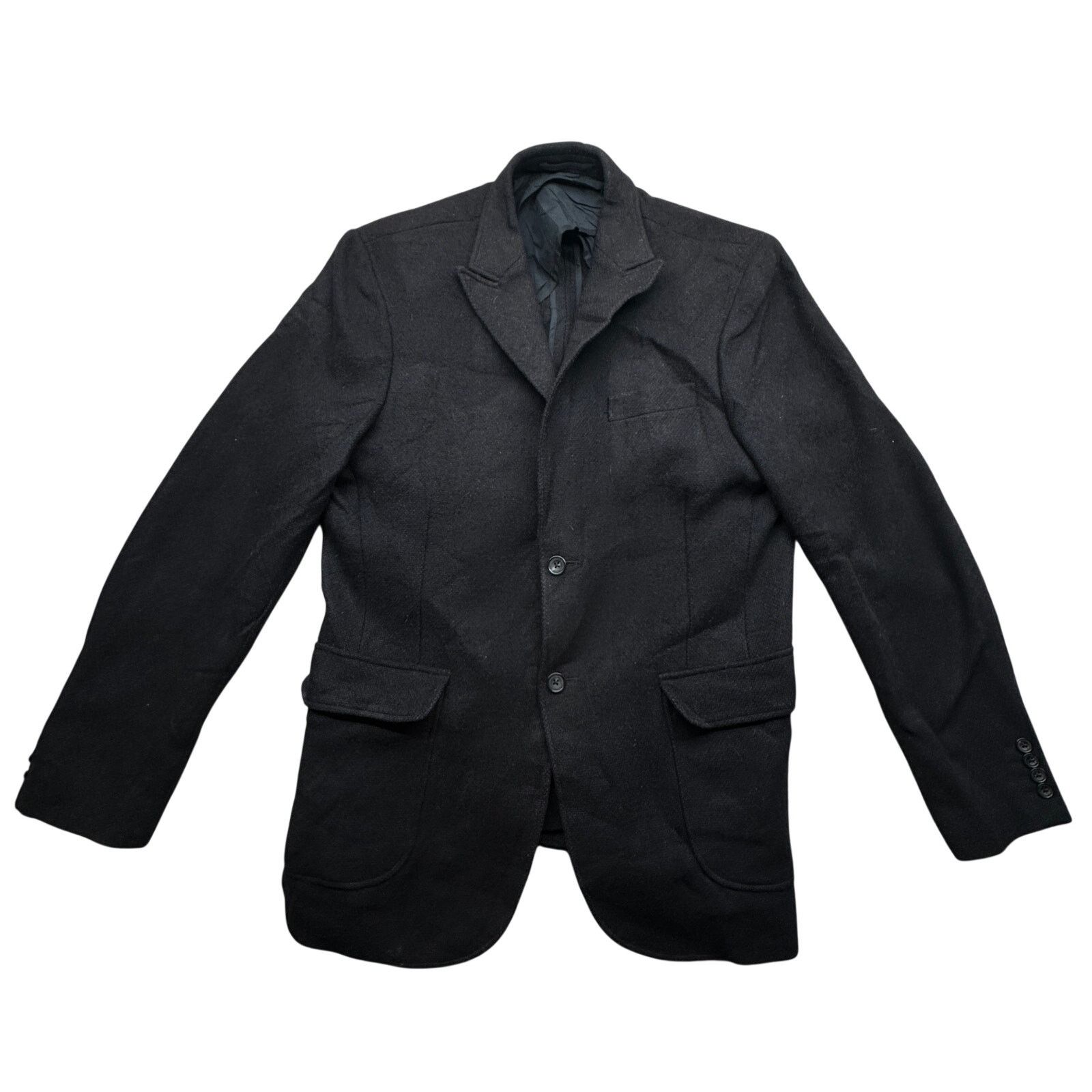 Other Oobe Brand Lanificio Luigi Zanieri Wool Coat Blazer 42L Size US L / EU 52-54 / 3 - 1 Thumbnail