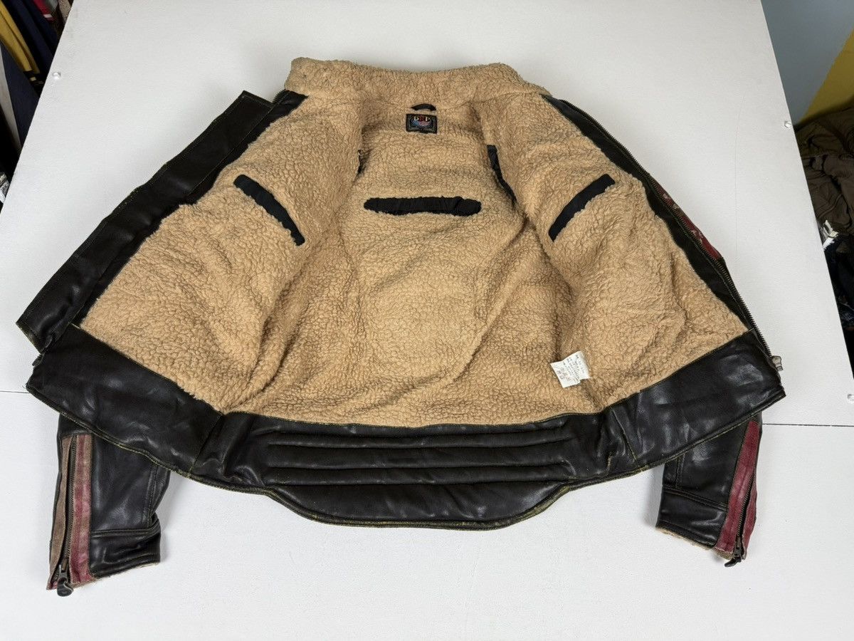 YELLOW CORN Yellow Corn Leather Padded Racing Jacket Size US M / EU 48-50 / 2 - 9 Thumbnail