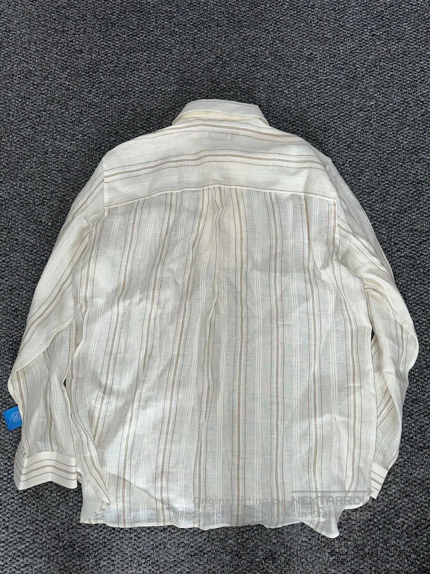 Loro Piana Loro Piana Linen Shirt XL. Size US XL / EU 56 / 4 - 4 Thumbnail