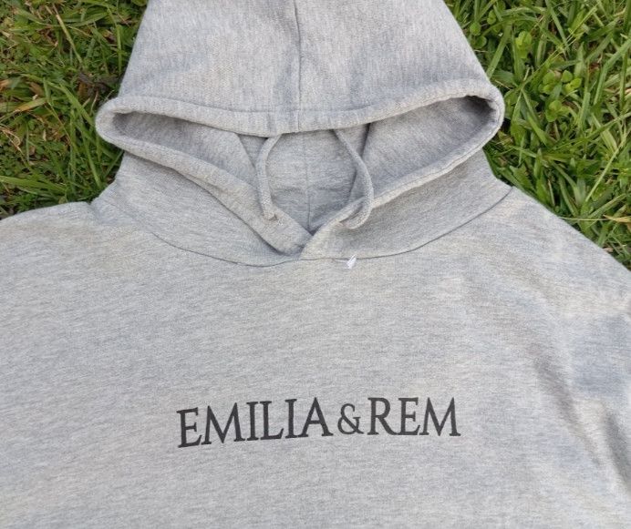 Japanese Brand Re:Zero Emilia 😍 Rem Anime hoodie sweater Size US XL / EU 56 / 4 - 2 Thumbnail