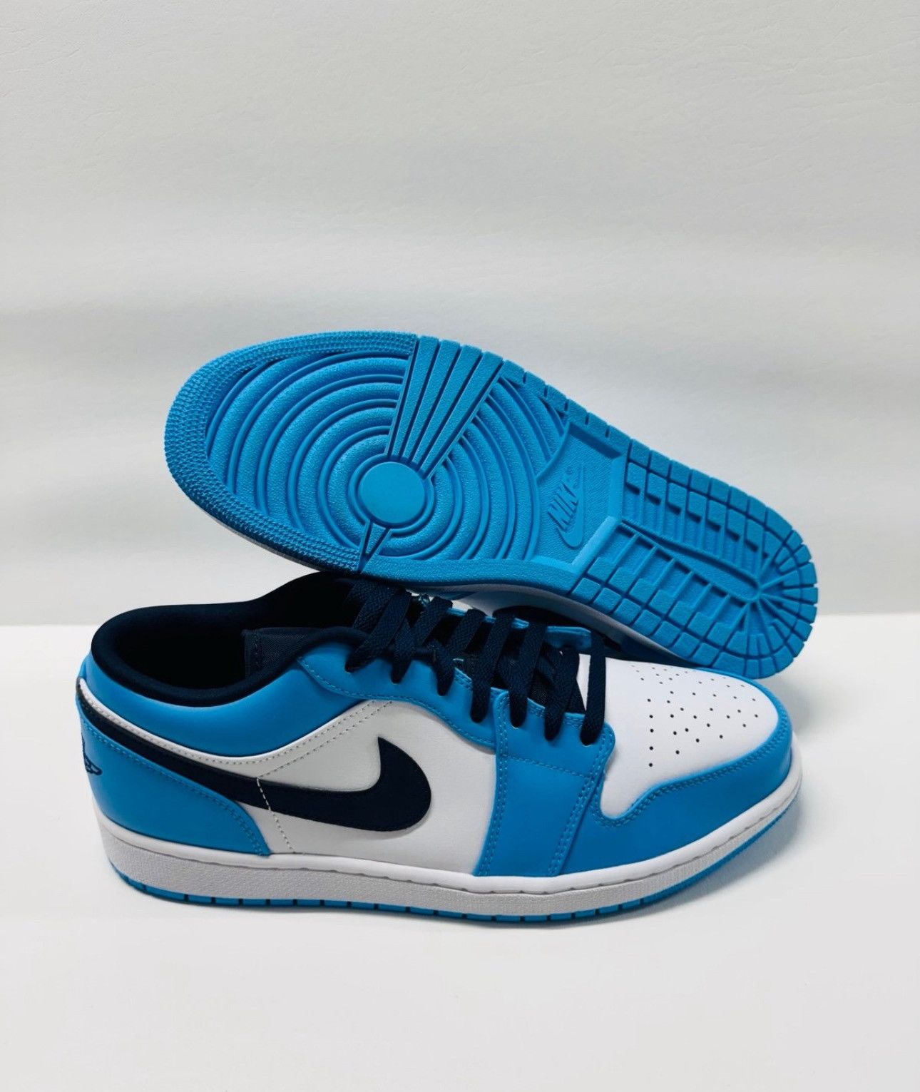 Nike Air Jordan Low UNC 2021 Black University Blue White