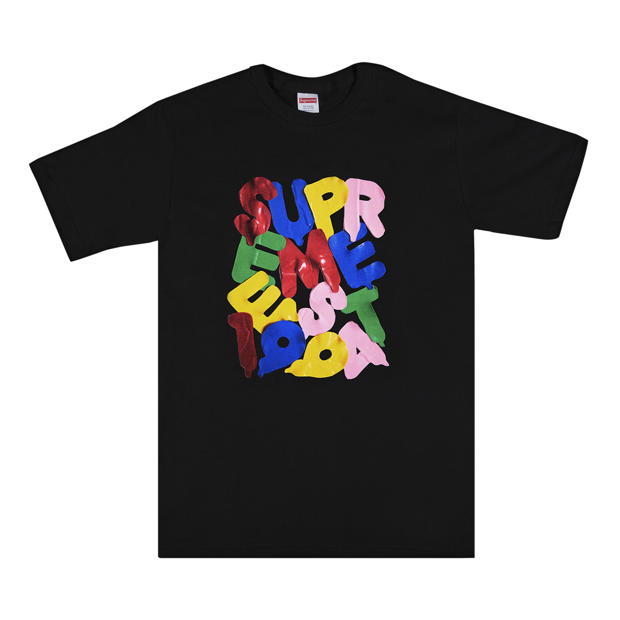 image of Supreme Balloons Tee Black, Men's (Size Medium)