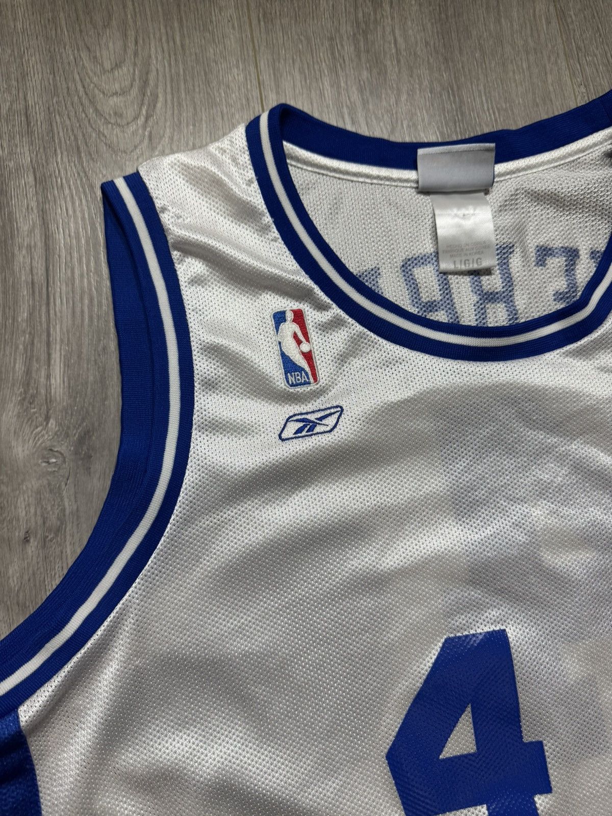 Reebok Chris Webber Sacramento Kings Men’s Large HWC Royals Jersey Size US L / EU 52-54 / 3 - 3 Thumbnail