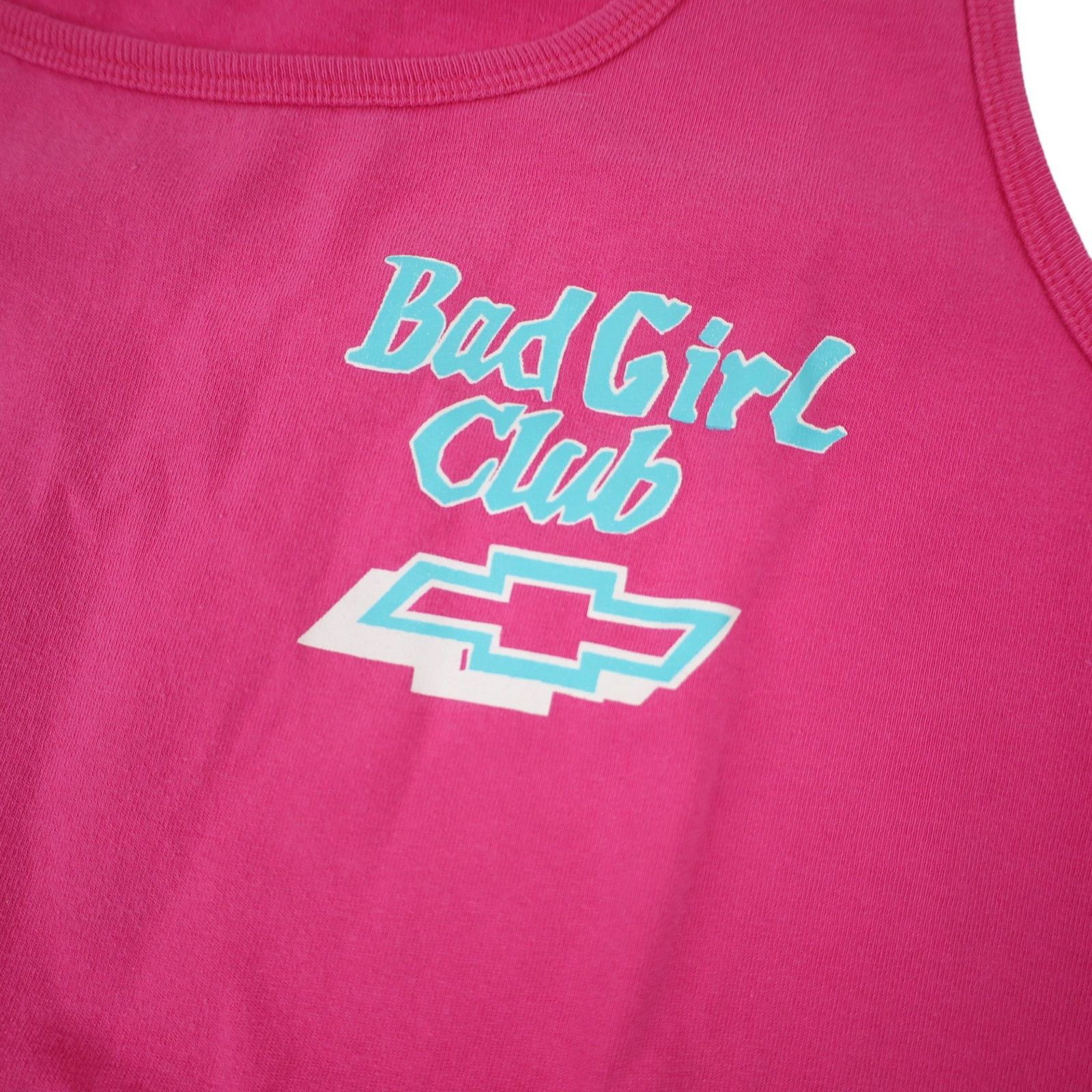 Chevrolet × Vintage Vintage Chevy "Bad Girl Club" Graphic Tank Top Size XL / US 12-14 / IT 48-50 - 4 Thumbnail