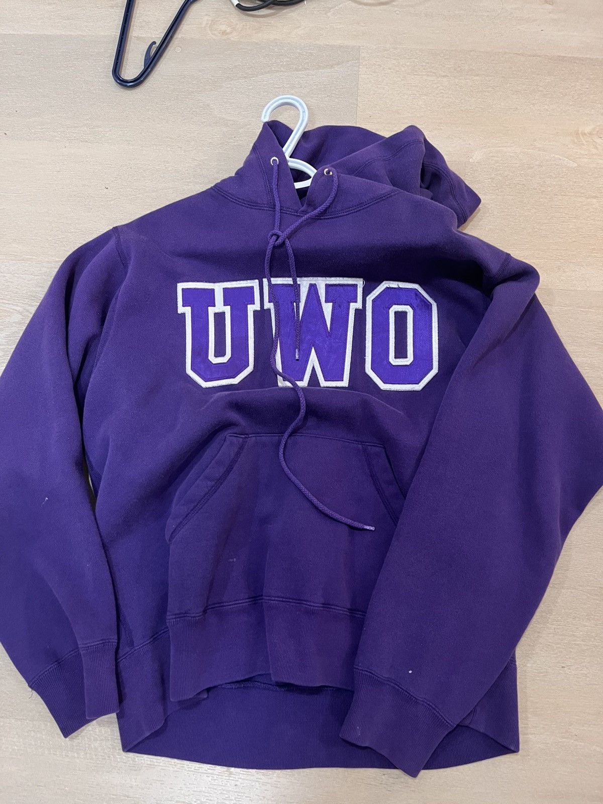 Vintage Vintage Western University Hoodie Size US M / EU 48-50 / 2 - 1 Thumbnail