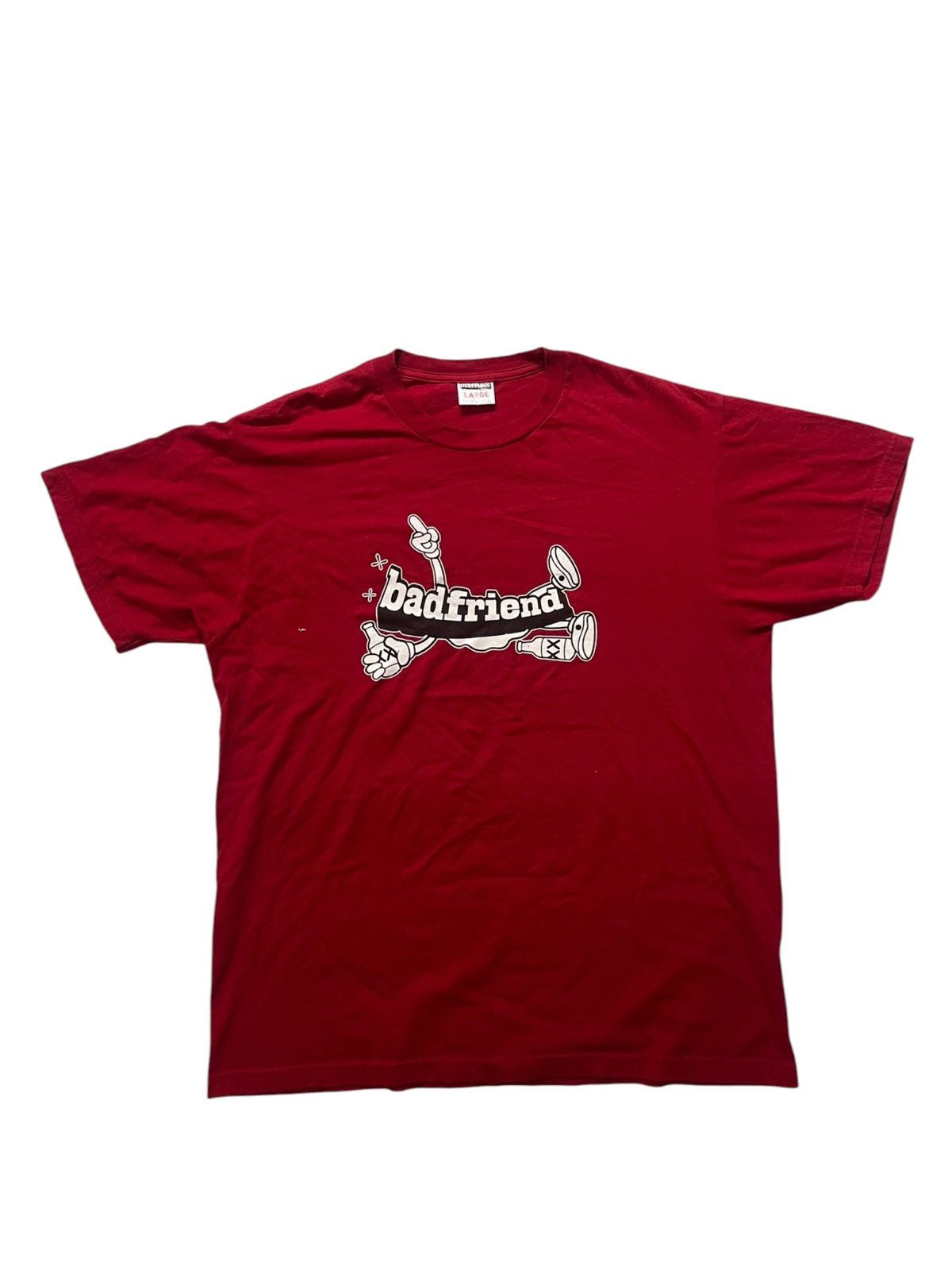 Badfriend Y2K Badfriend Drunk Guy Graphic Tee Size US L / EU 52-54 / 3 - 1 Thumbnail