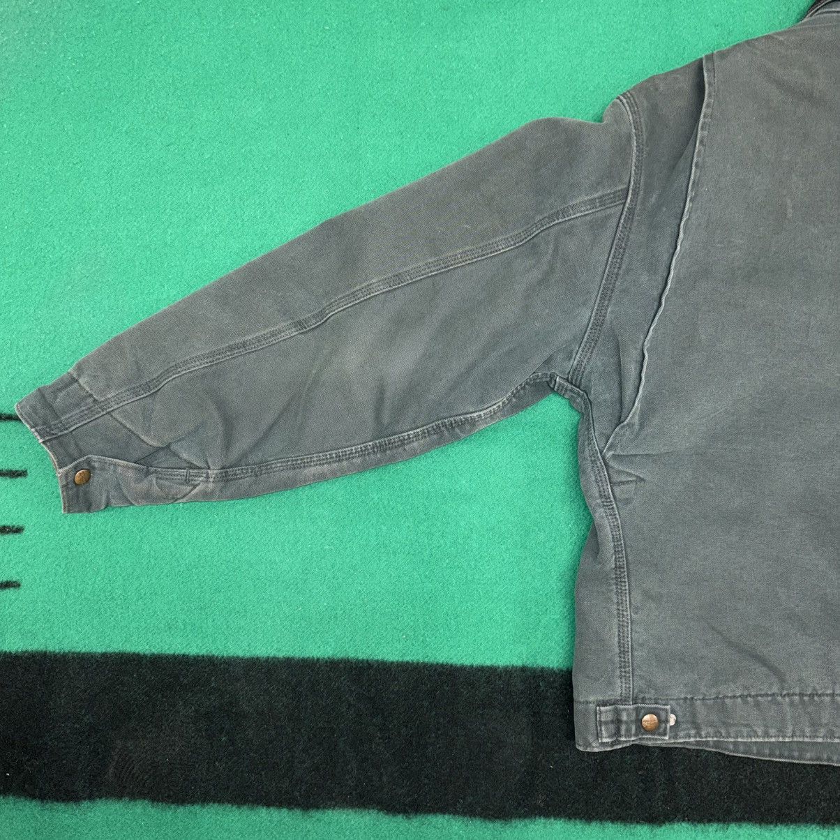 Carhartt RARE VTG 90s Hunter Green Carhartt Detroit Jacket J43 HTG Size US L / EU 52-54 / 3 - 14 Thumbnail