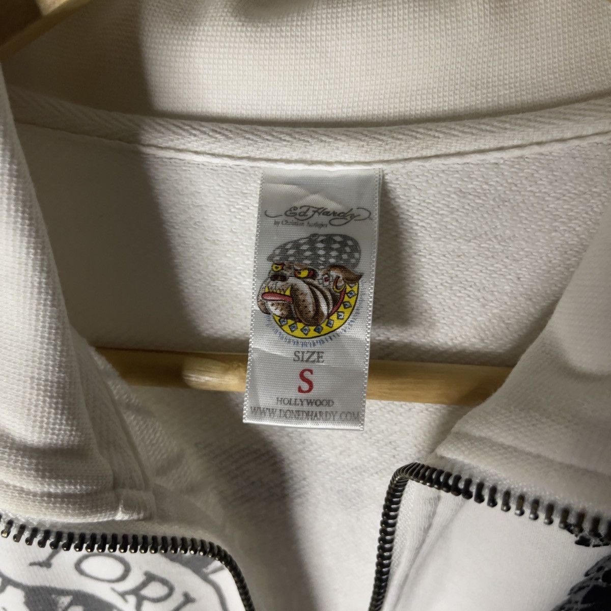 Christian Audigier × Ed Hardy Crazy Logo Ed Hardy by Christian audigier Zipper Hoodie Size US S / EU 44-46 / 1 - 5 Thumbnail