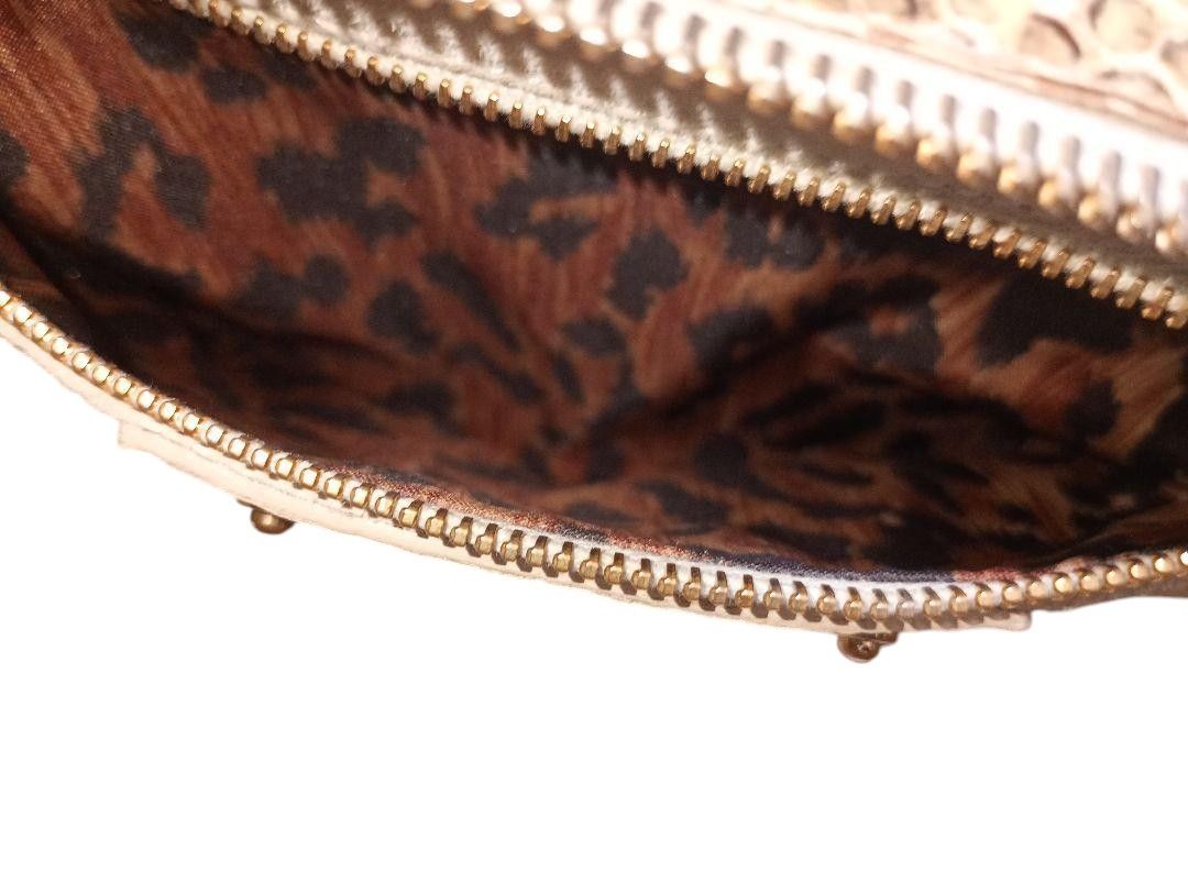 Dolce & Gabbana Dolce & Gabbana - Python Handbag Exotic Leather White Size ONE SIZE - 9 Thumbnail