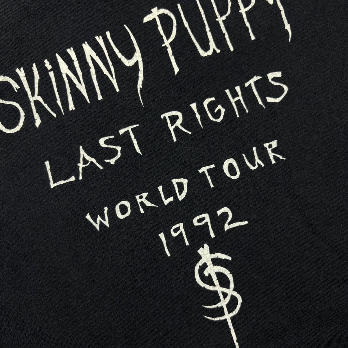 Band Tees Skinny puppy - Last rights World tour 1992’s Size US L / EU 52-54 / 3 - 6 Thumbnail