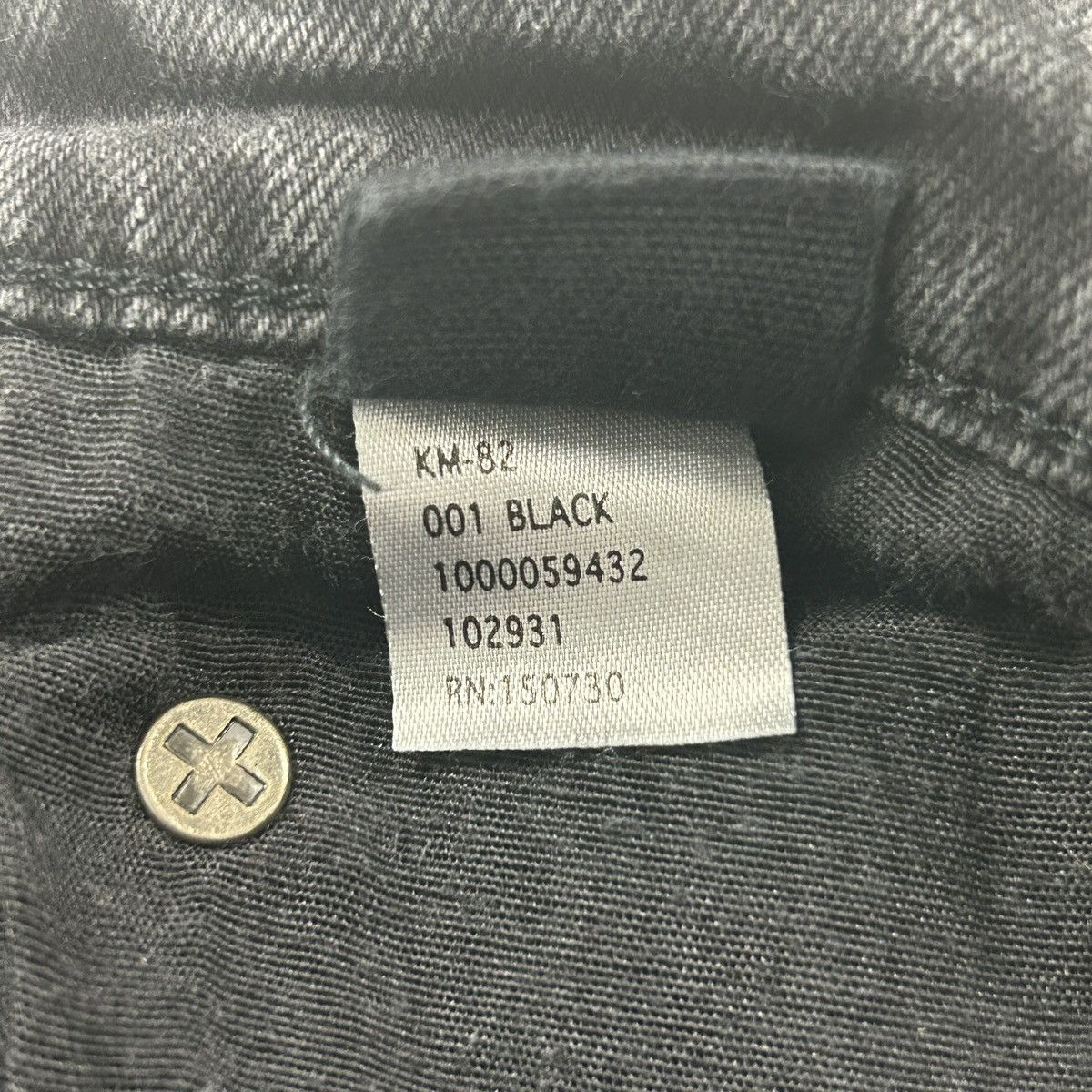 Ksubi Ksubi KM-82 001 Black Denim Size US 32 / EU 48 - 5 Thumbnail