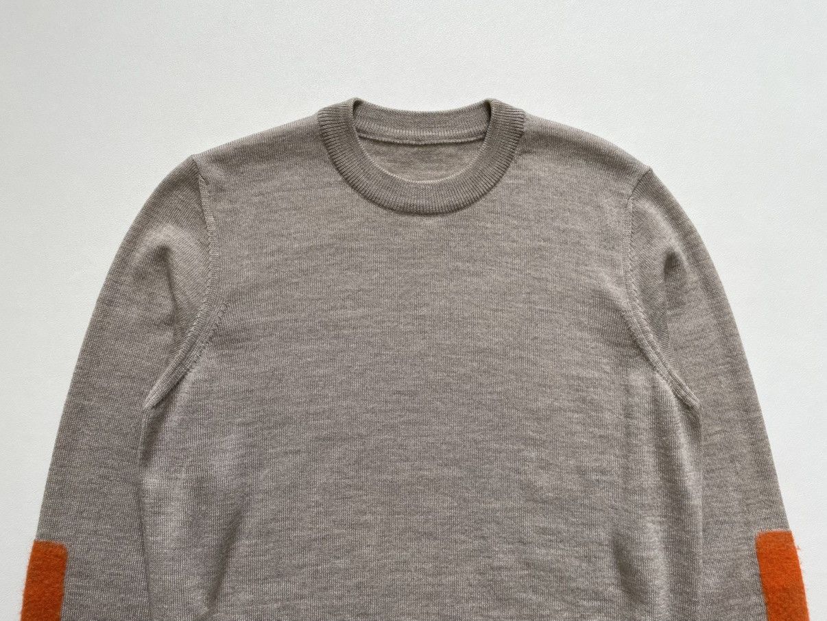 Maison Margiela A/W 15 Brushed Orange ‘Sleeve Panel’ Sweater Size M / US 6-8 / IT 42-44 - 3 Thumbnail