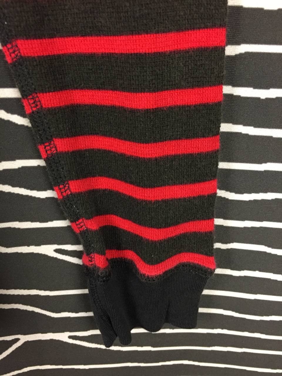 Diesel Diesel Embroidered Logo Layered Grunge Striped Sleeve Tee Size US M / EU 48-50 / 2 - 6 Thumbnail