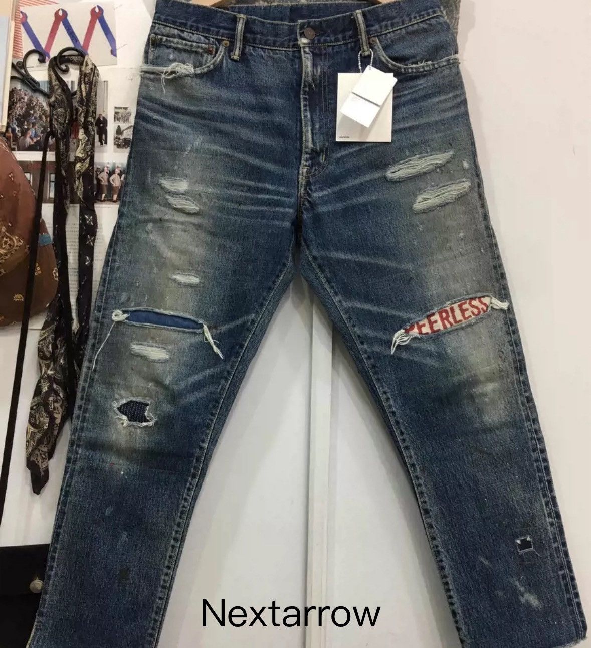 visvim 20ss journeyman pants peerless