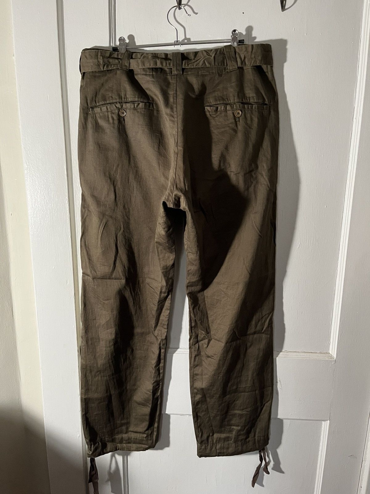 Y's for Men 11AW Y’s for Men Belted Pants Size US 34 / EU 50 - 2 Thumbnail