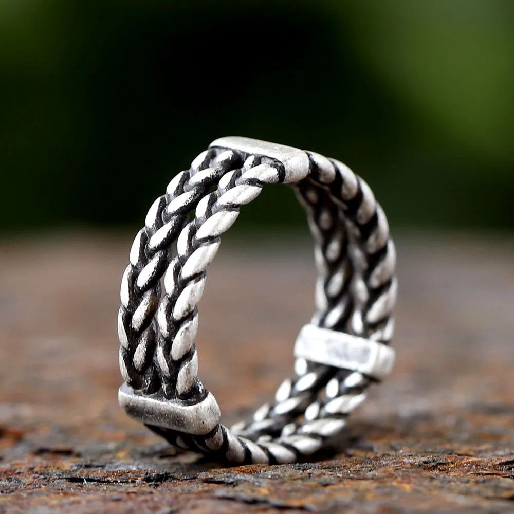 Jewelry Weave Simple Rings Size ONE SIZE - 2 Thumbnail