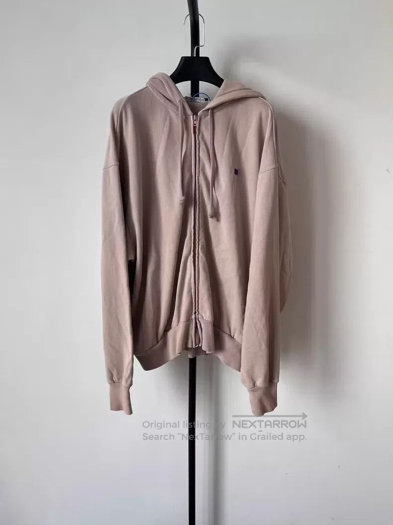 Acne Studios Acne Studios Face Expression Faded Zip Hooded Sweatshirt J Size US M / EU 48-50 / 2 - 1 Thumbnail