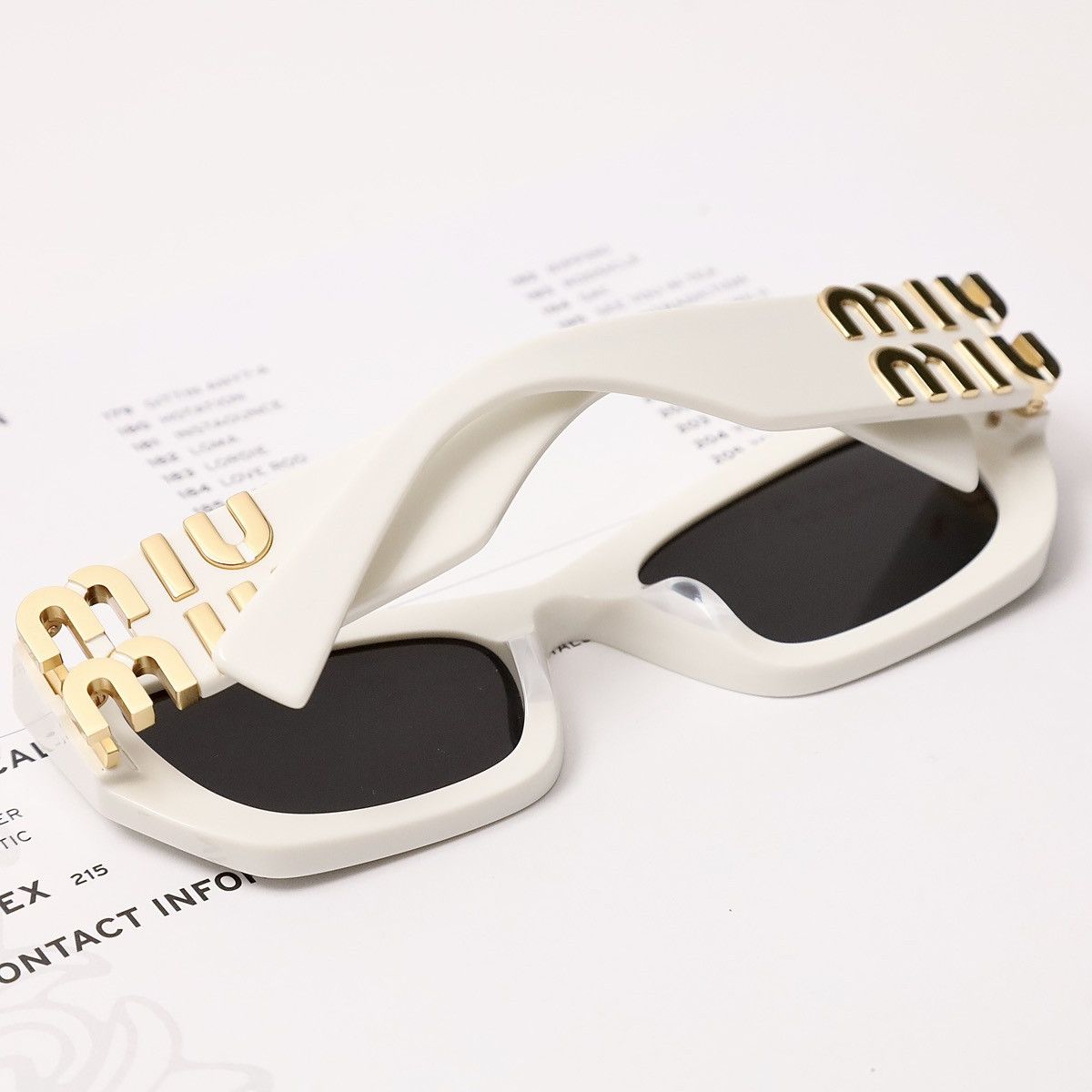 Miu Miu MIU MIU 0MU 09WS SUNGLASSES Size ONE SIZE - 7 Thumbnail