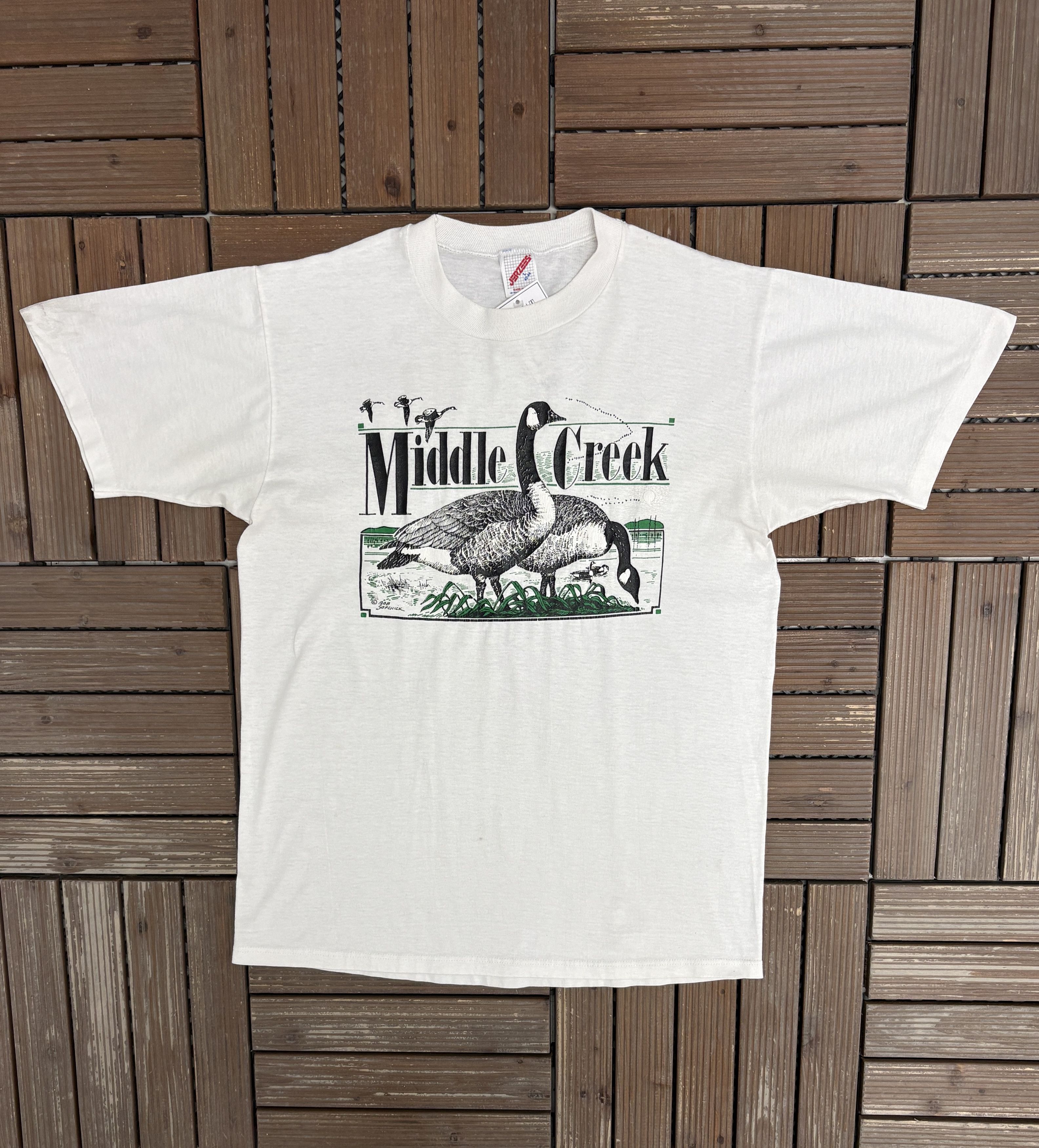 Vintage Middle Creek Wildlife Management Area Vintage White Tee Size US L / EU 52-54 / 3 - 1 Thumbnail