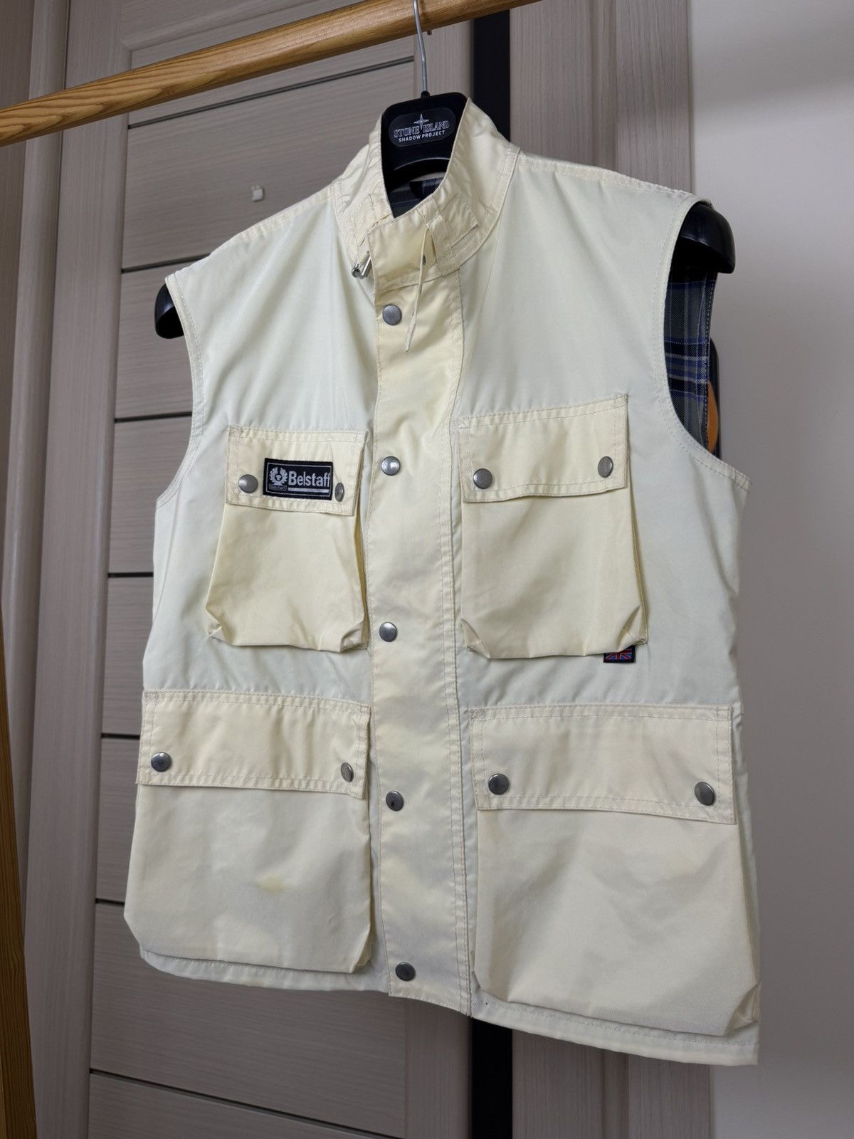 Belstaff BELSTAFF Multi Pocket 3M Details Nylon Biker Vest Waistcoat Size US S / EU 44-46 / 1 - 3 Thumbnail