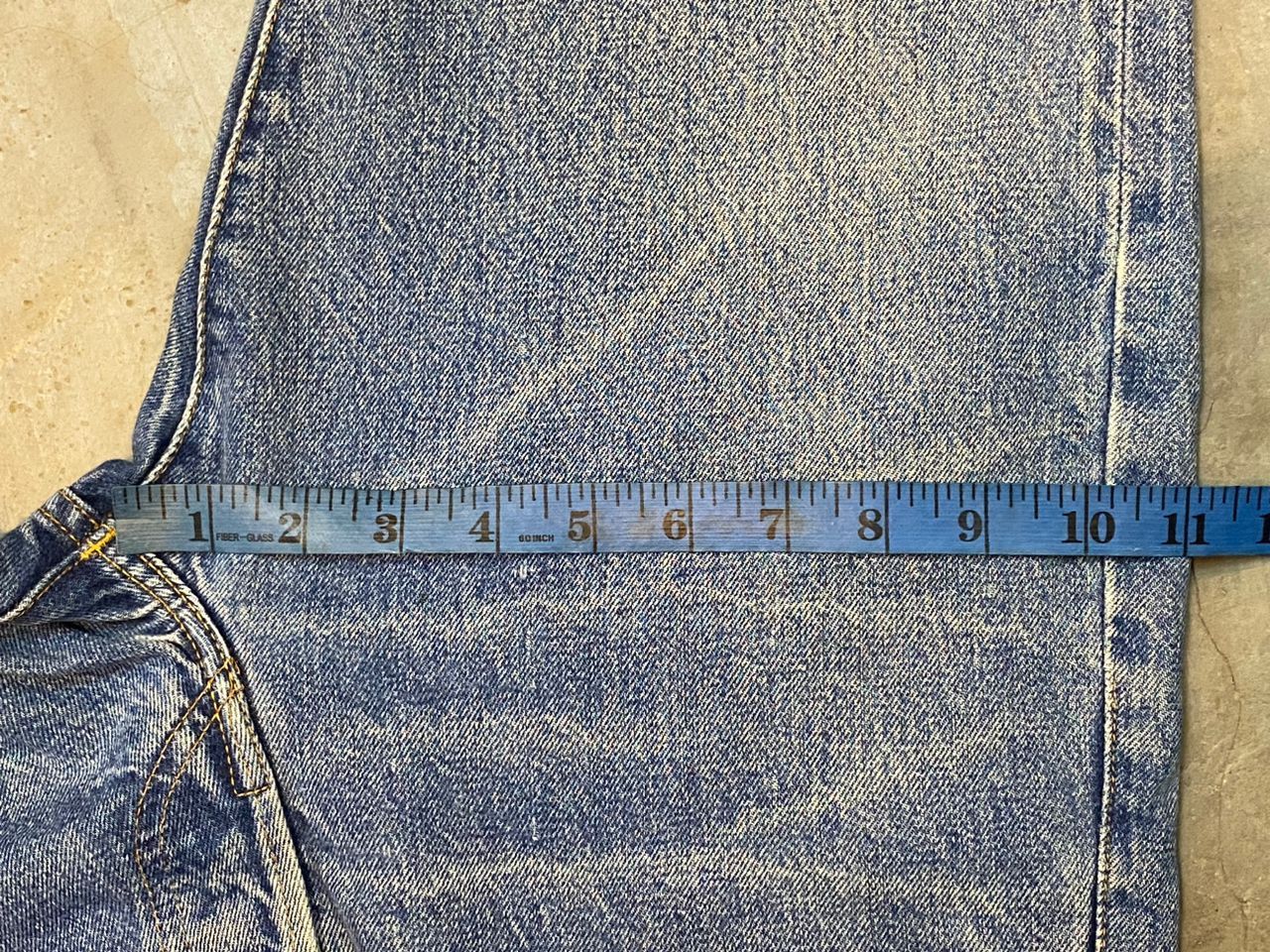 Levi's VINTAGE LEVIS 501 90S BUTTON 555 SELVEDGE PANTS Size US 29 - 14 Thumbnail
