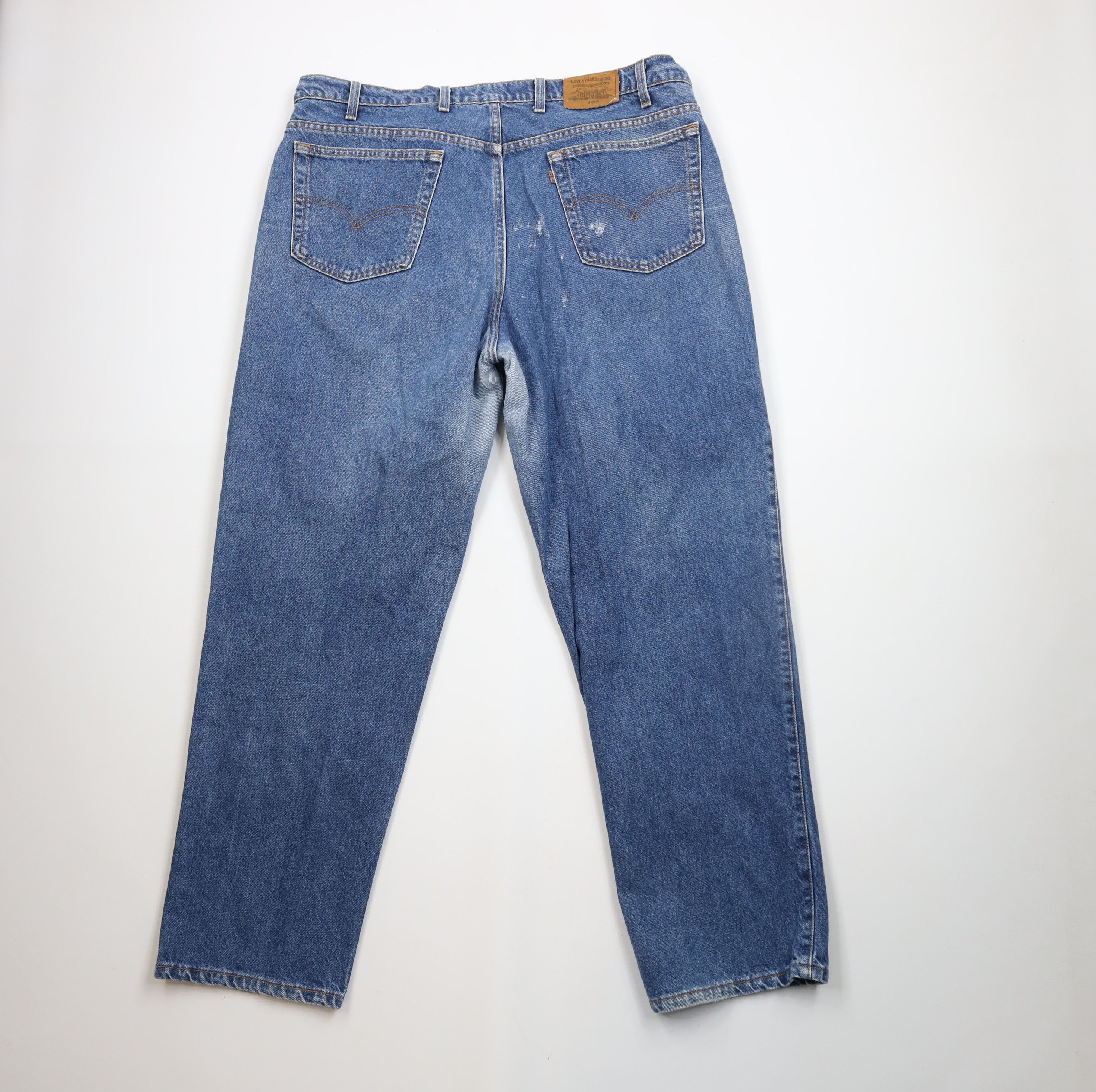 Levi's × Vintage Vintage 90s Levis 545 Baggy Loose Fit Denim Jeans USA Size US 44 / EU 60 - 9 Thumbnail