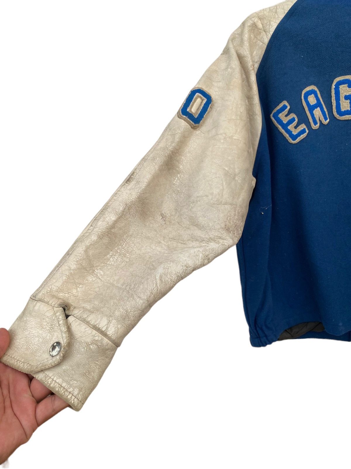 Vintage VINTAGE QUEEN ELIZABETH PARK SCHOOL VARSITY JACKET Size US M / EU 48-50 / 2 - 5 Thumbnail