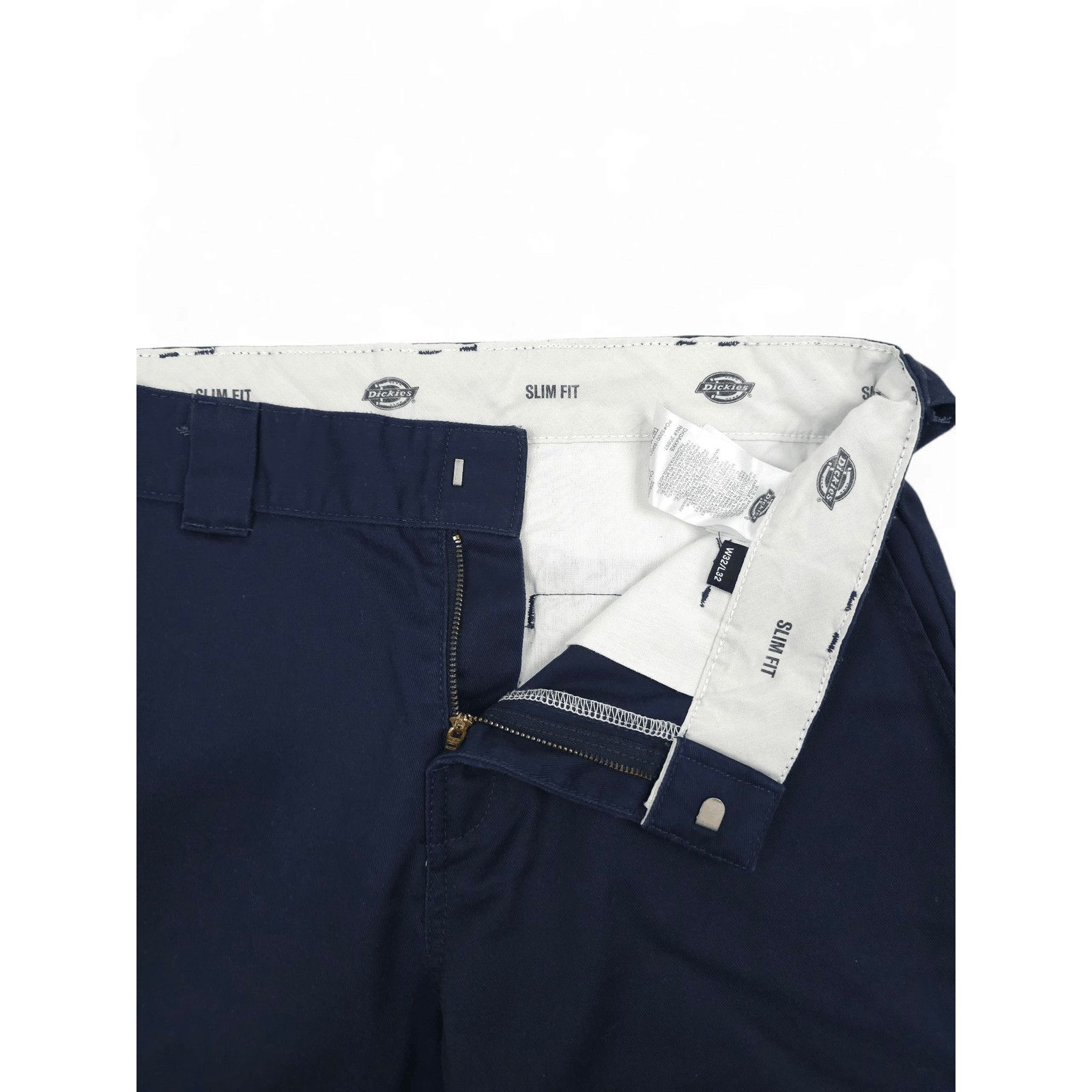 Dickies 💎 Vintage 32/32 Y2K Dickies Slim Chino Pants Trousers Size US 32 / EU 48 - 4 Thumbnail