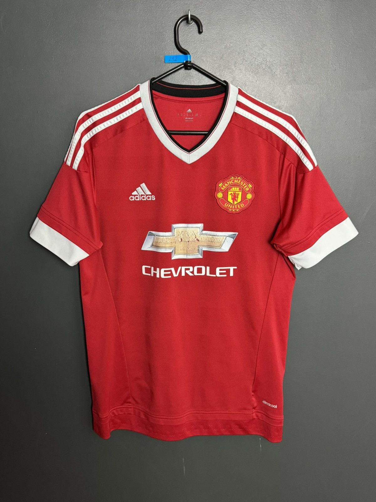 Adidas Manchester United 15/16 Home Football Jersey T-Shirt Size US M / EU 48-50 / 2 - 1 Thumbnail