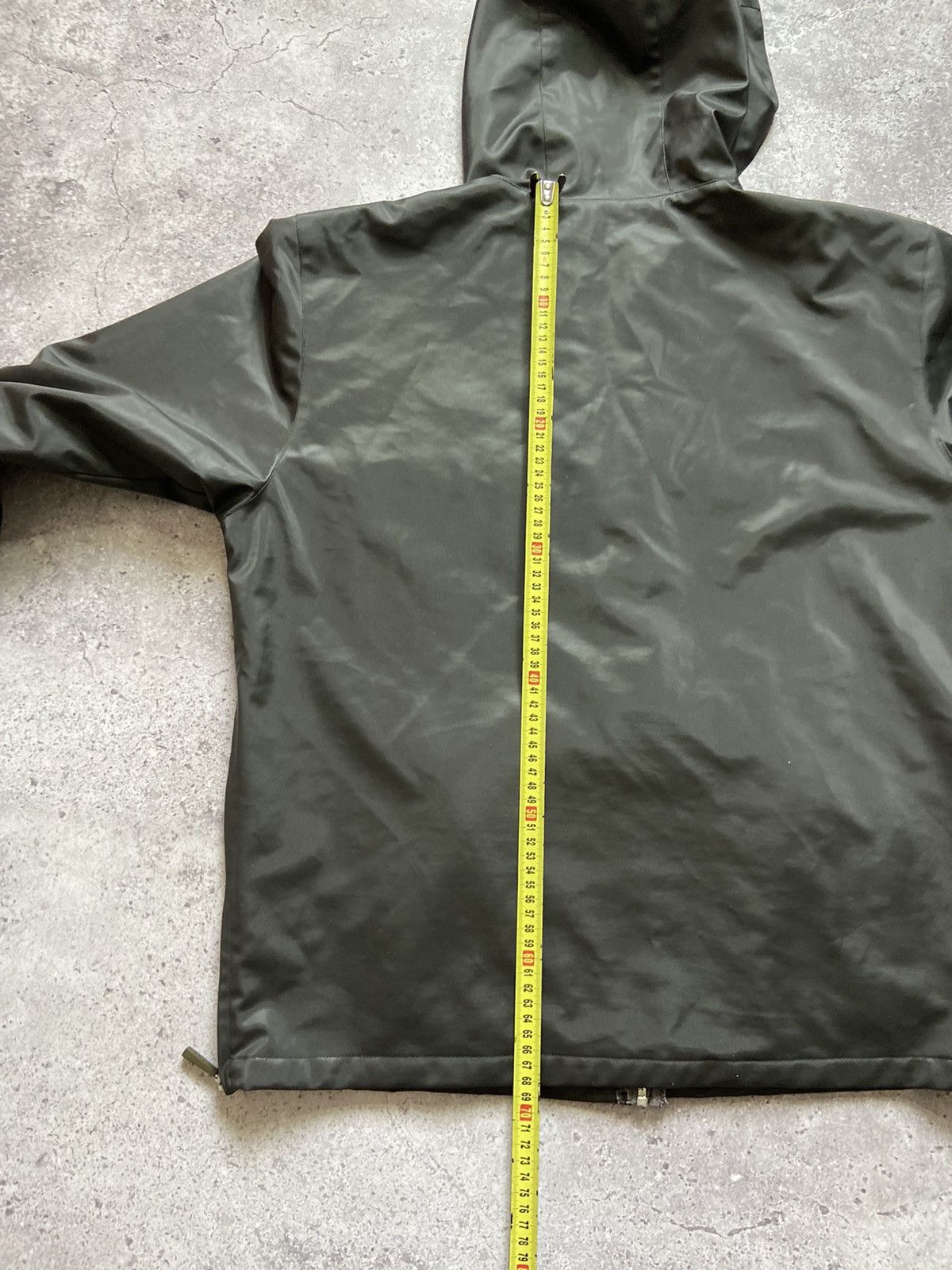 Yves Saint Laurent Vintage Rain YSL Jacket Hooded Size US XXS / EU 40 - 12 Thumbnail
