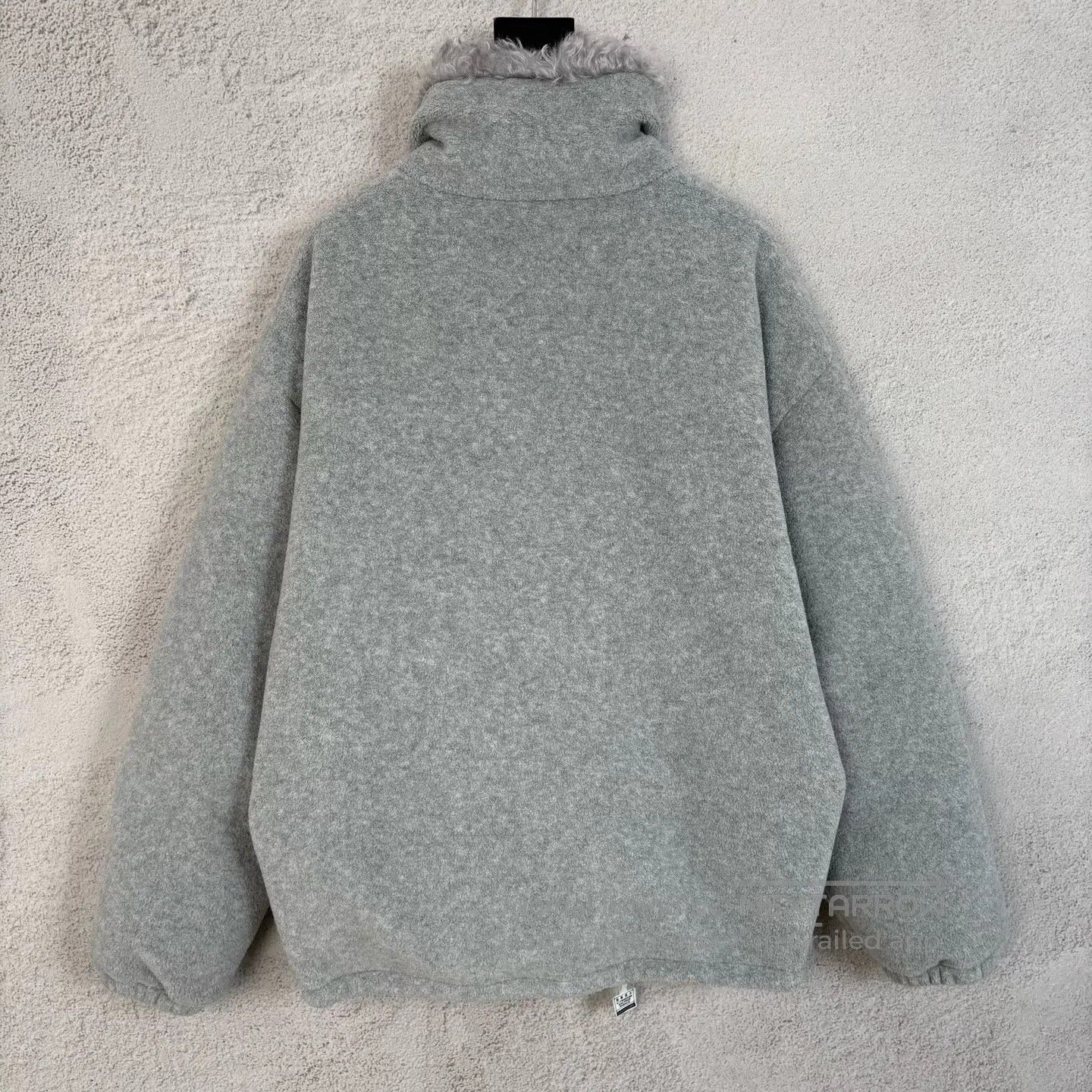 Miu Miu Miu Miu size36 Gray embroidered logo fleece jacket with plu Size M / US 6-8 / IT 42-44 - 2 Thumbnail