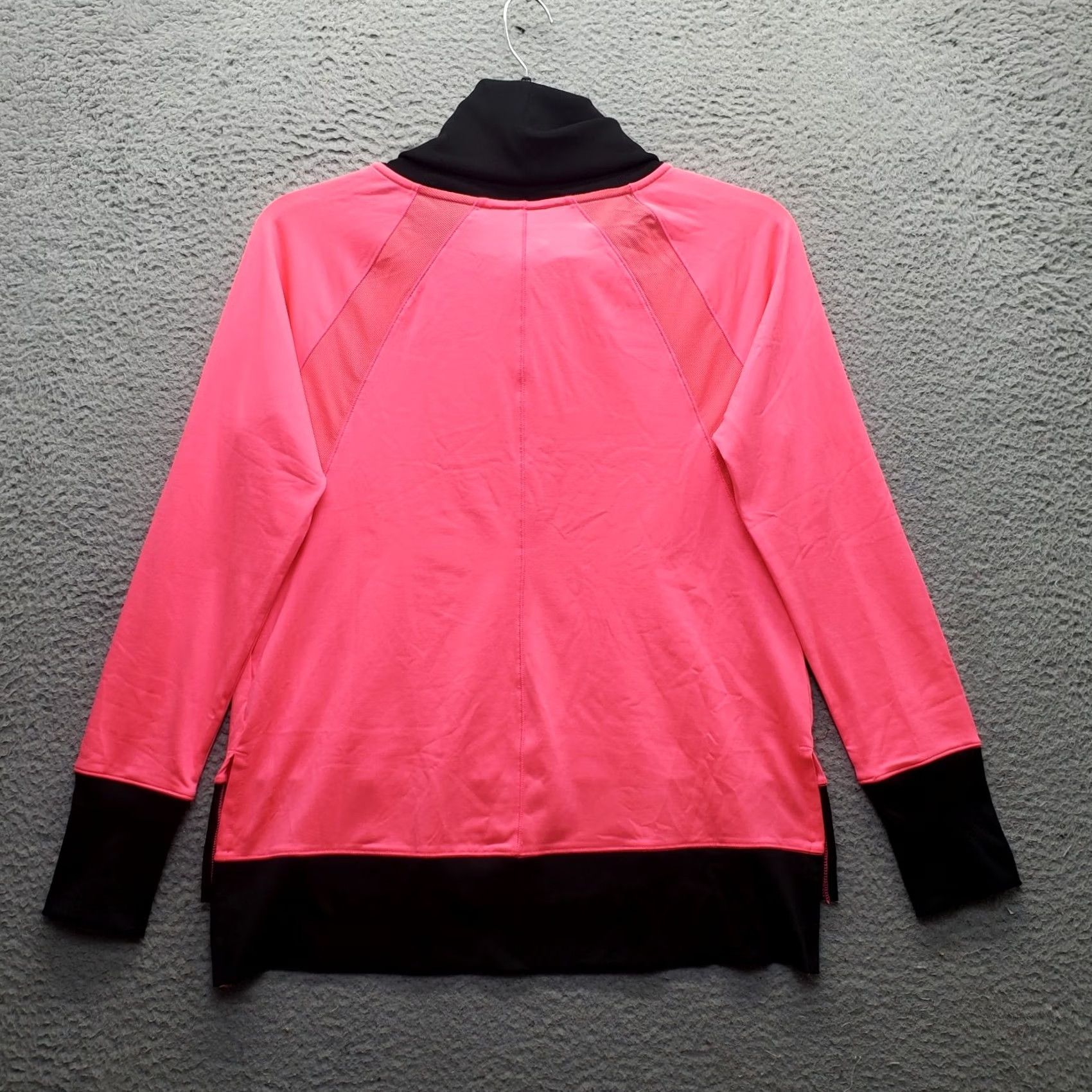 Victoria's Secret Victoria's Secret Sport Activewear Top Womens S Pink Stretch Turtleneck Shirt Size S / US 4 / IT 40 - 2 Thumbnail