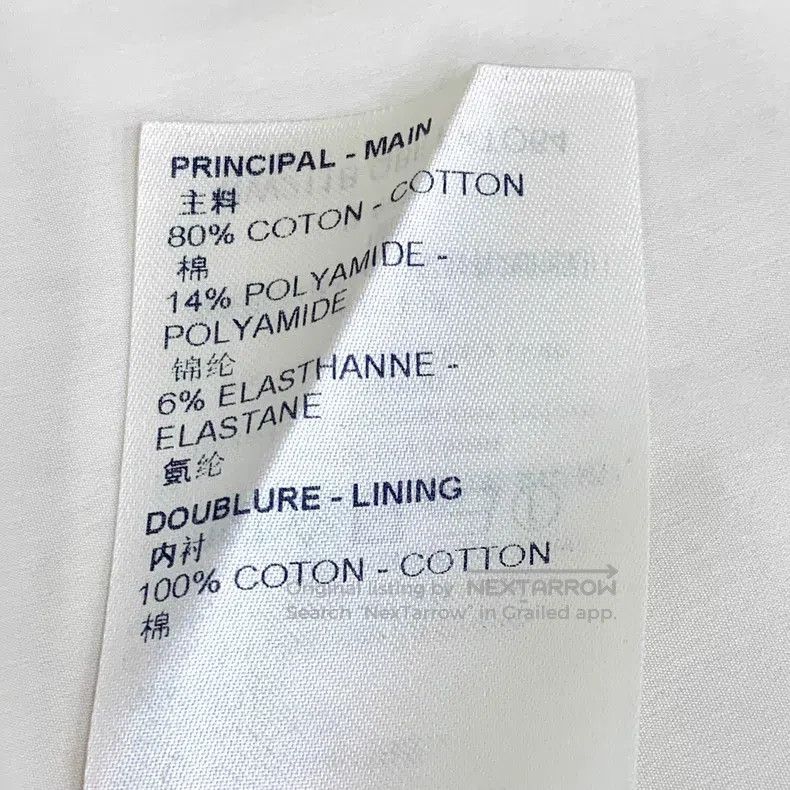 Louis Vuitton Louis Vuitton Cotton Single Breasted Long Sleeve Shirt wit Size XS / US 0-2 / IT 36-38 - 8 Thumbnail