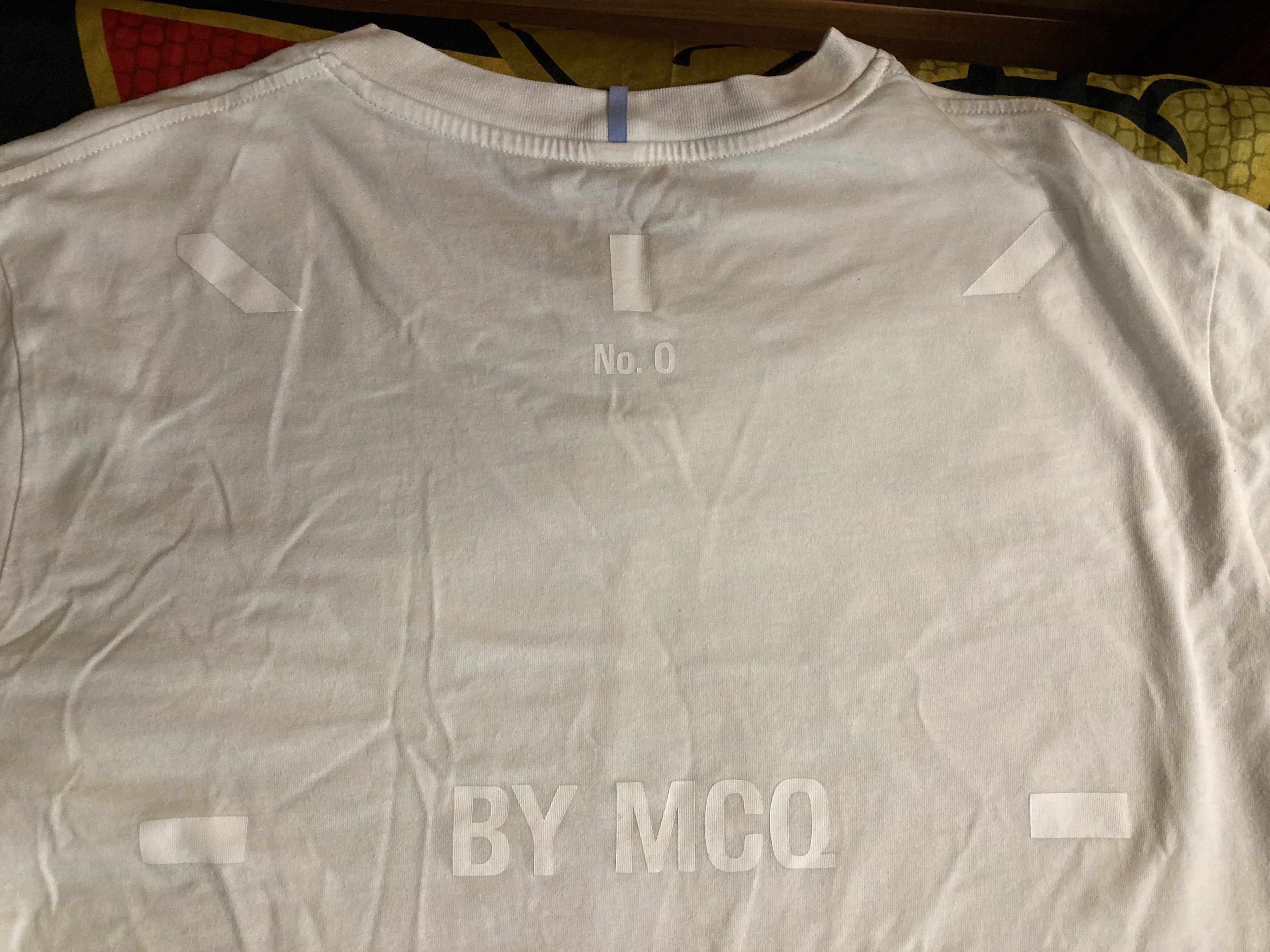Alexander McQueen MCQ Alexander Mc Queen Icon Zero Logo Cotton Patch T-shirt Size US M / EU 48-50 / 2 - 6 Thumbnail