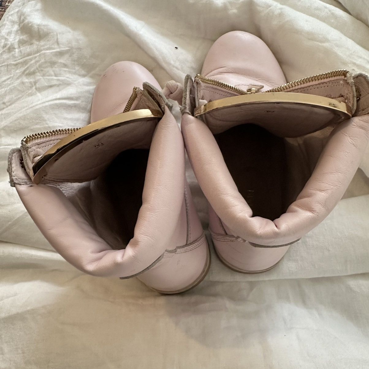 Balmain Balmain pastel pink 'timbs' Size US 8 / IT 38 - 2 Thumbnail