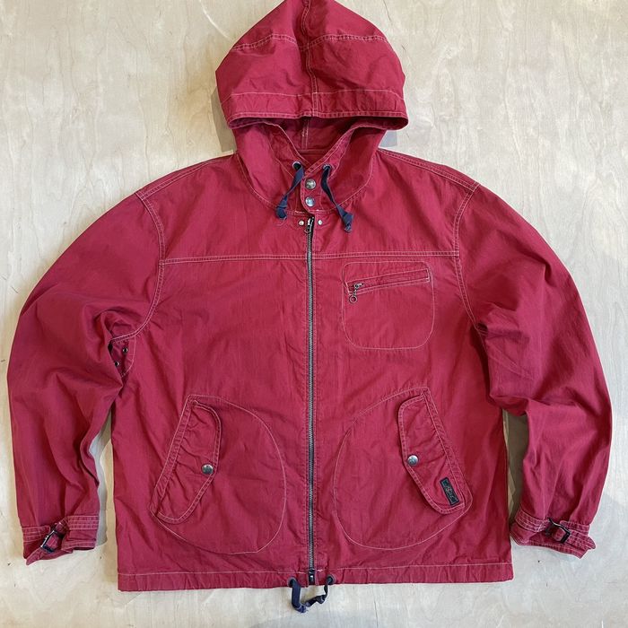 Polo Ralph Lauren Hooded Hunting Jacket Sportsman Work Zip Up Canvas ...