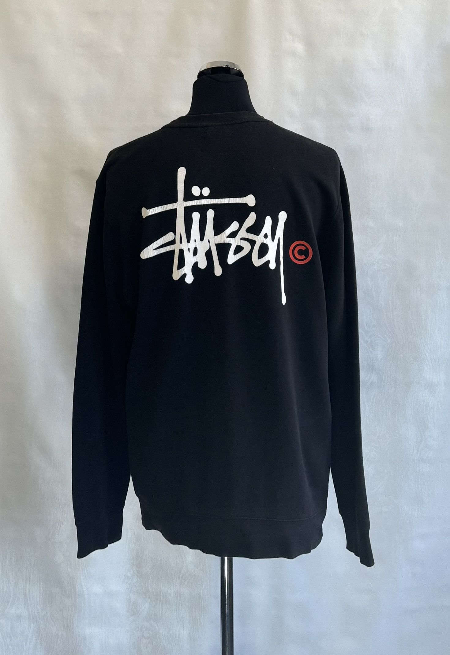 Stussy Stussy Basic Crew sweatshirt size XL Size US XL / EU 56 / 4 - 2 Thumbnail