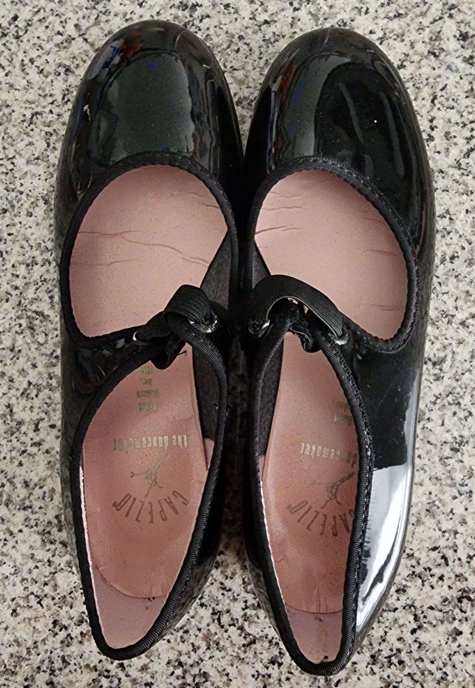 Other Capezio Theatrical Black Tap Shoes 13 M Size US 4 / IT 34 - 1 Thumbnail
