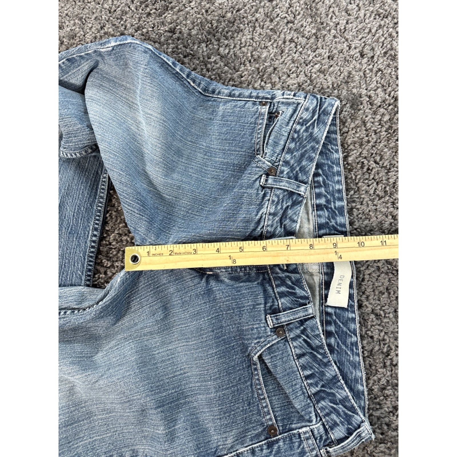 Route 66 VINTAGE Route 66 Jeans Womens Bootcut Low Rise Embroidered Light Wash 32in 30in Inseam Bohemian Distressed Size 24" / US 00 / IT 34 - 4 Thumbnail