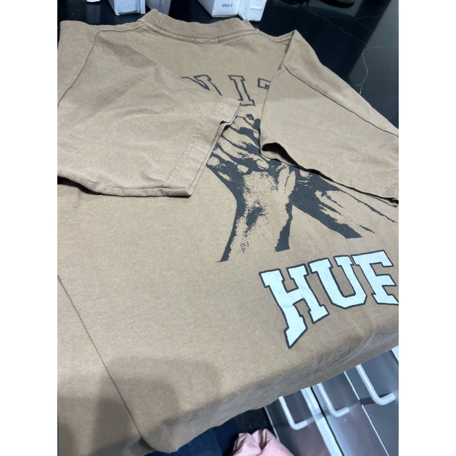 Huf HUF Unity Justice T-shirt Crew Neck Short Sleeve Brown L Mens Shirt Graphic Print Logo Size US L / EU 52-54 / 3 - 6 Thumbnail
