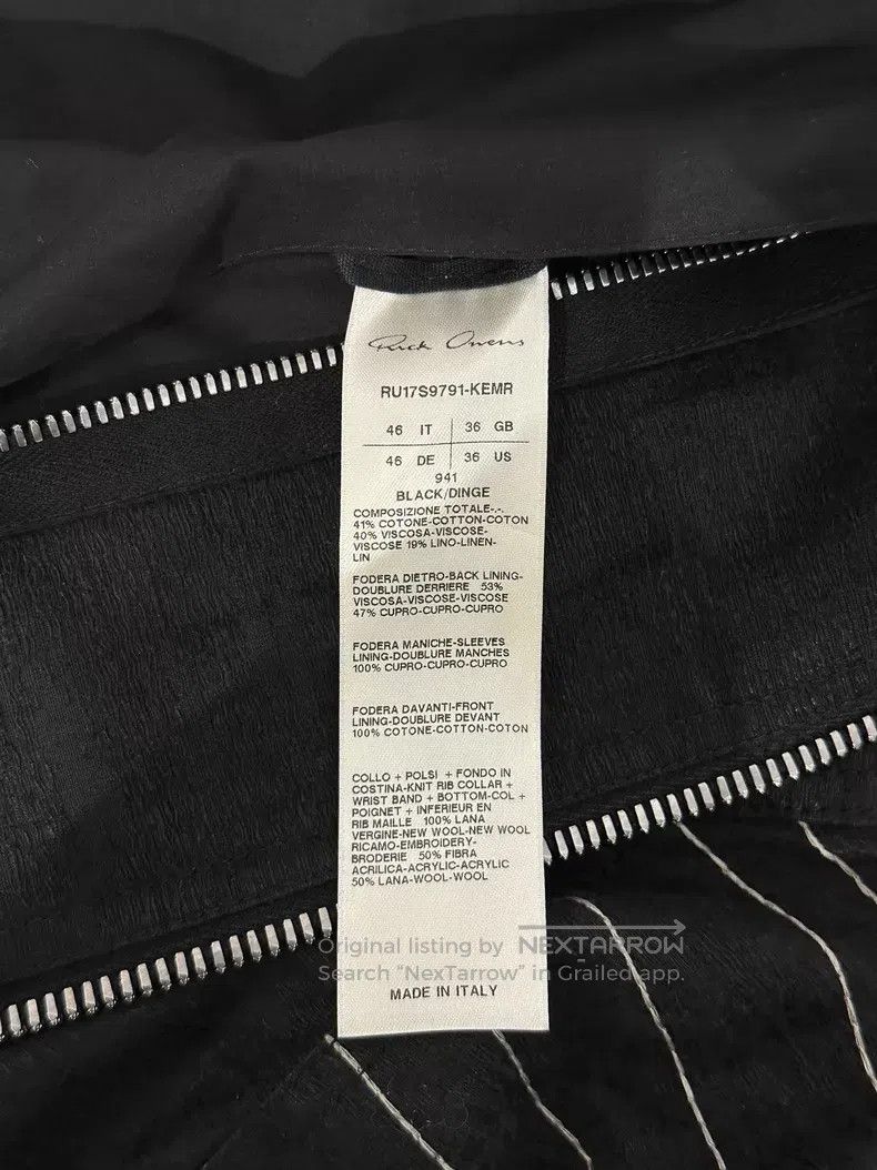 Rick Owens Rick Owens Ma-1 ray jacket Size US S / EU 44-46 / 1 - 9 Thumbnail